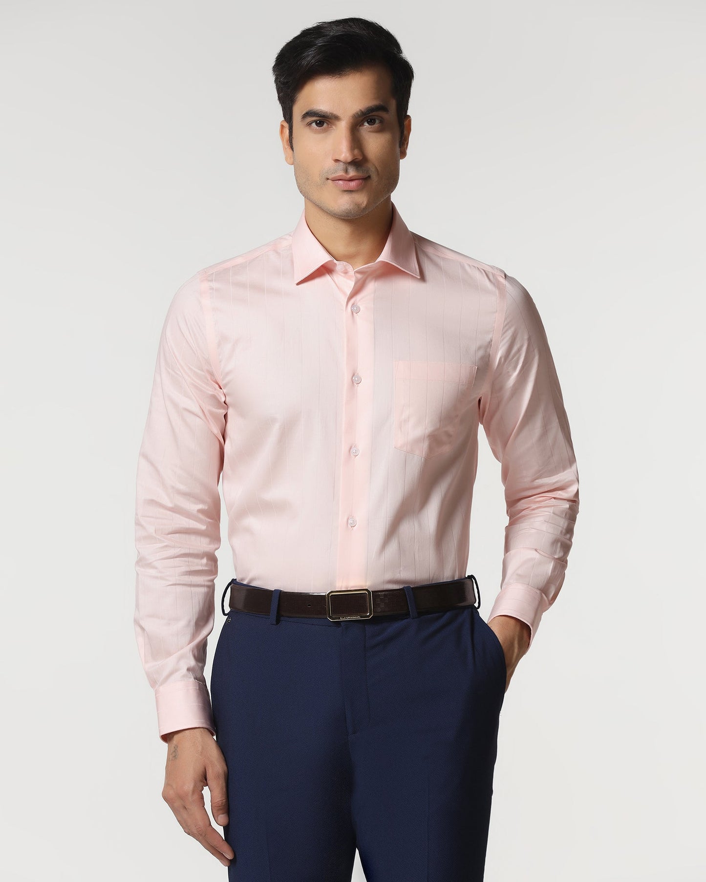 Peach Stripe Shirt - Epoxy