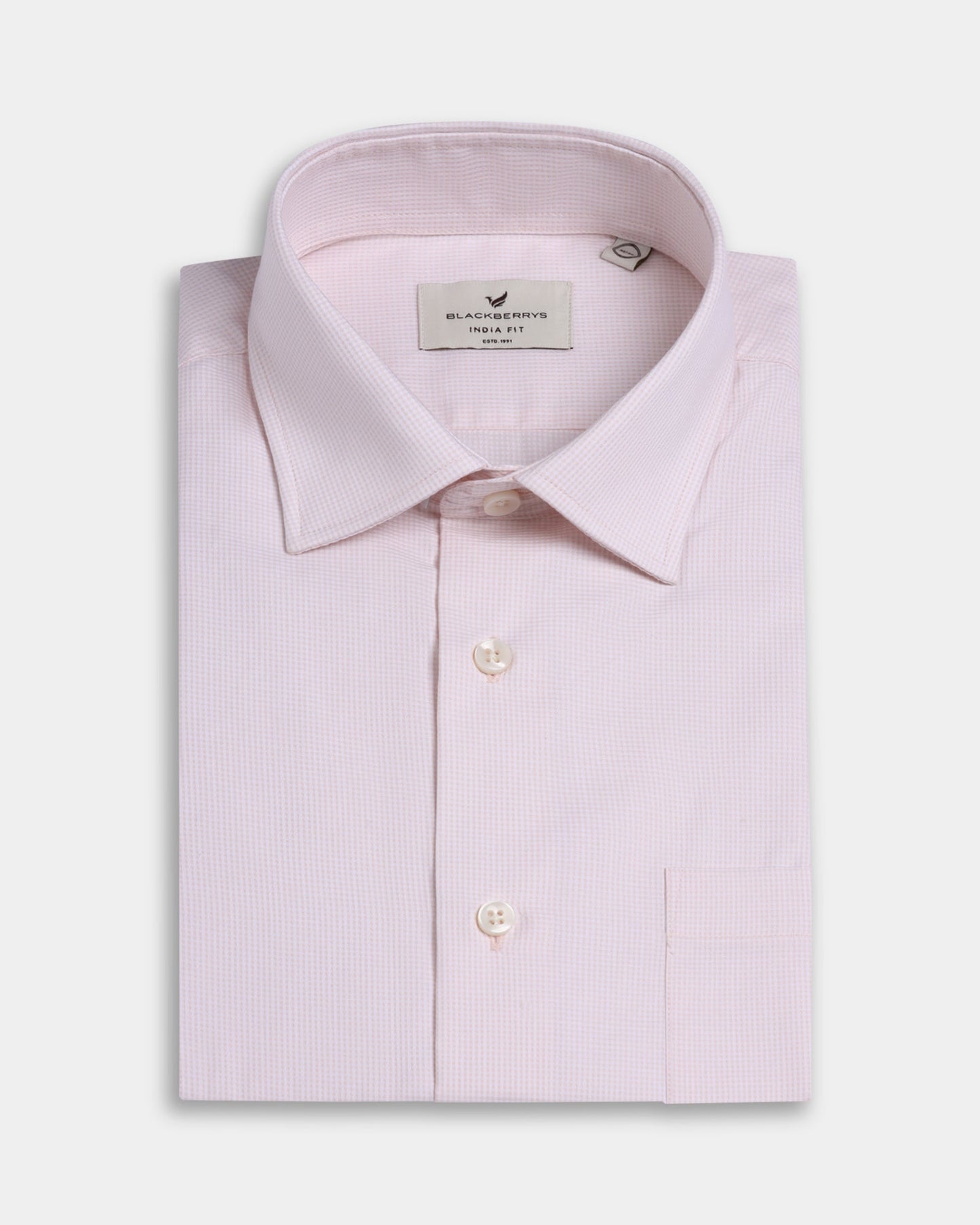 Peach Textured Shirt - Thorn
