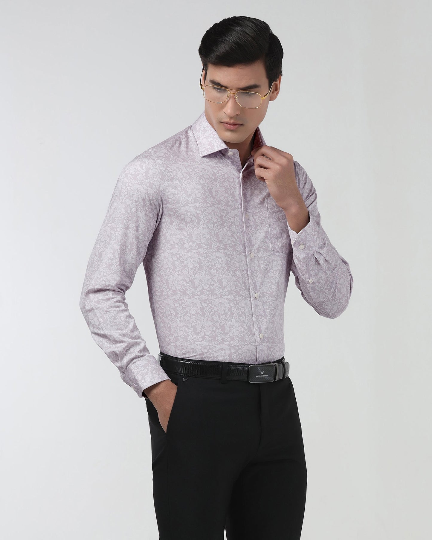 Pink Printed Shirt - Halen