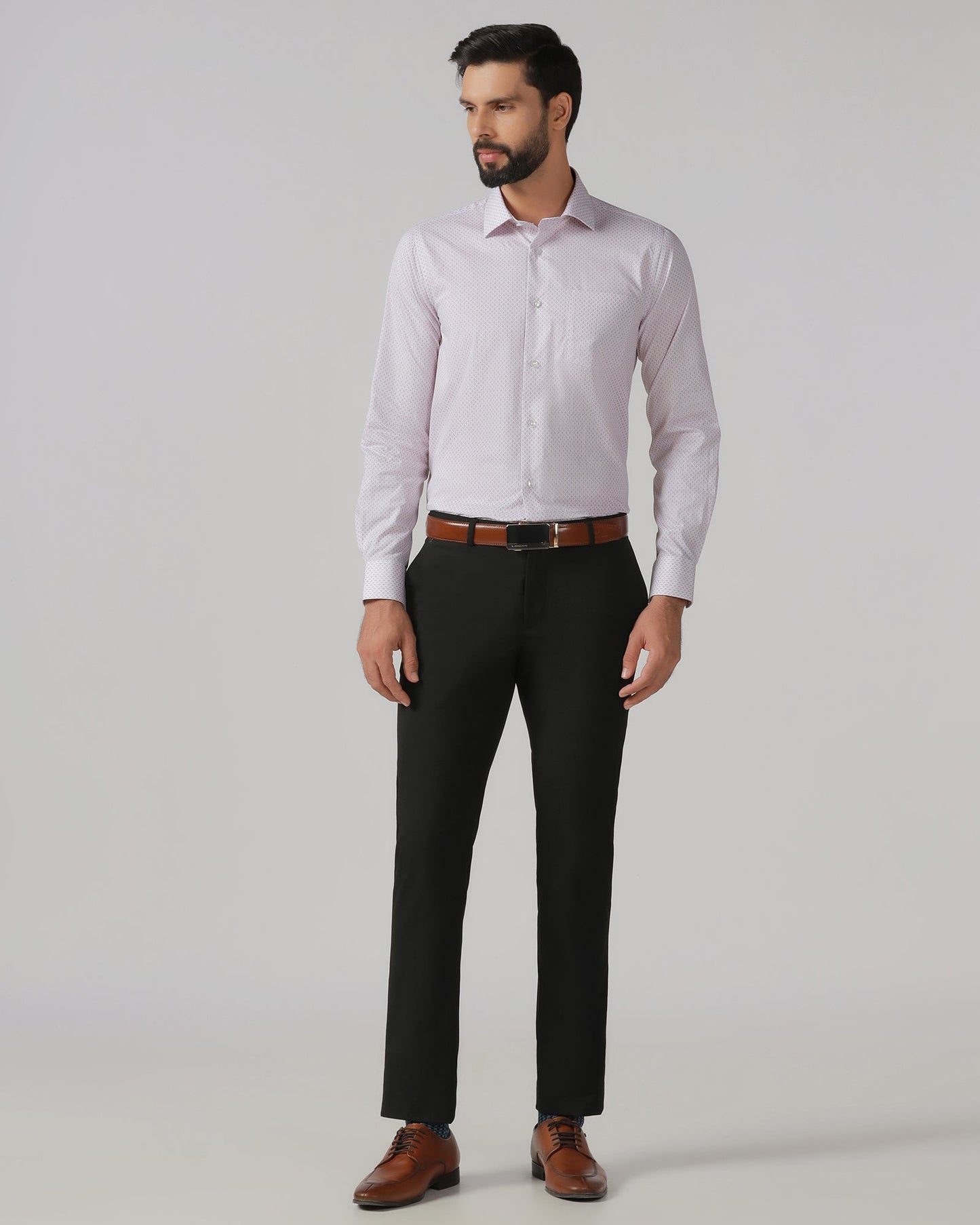 Pink Printed Shirt - Wesley