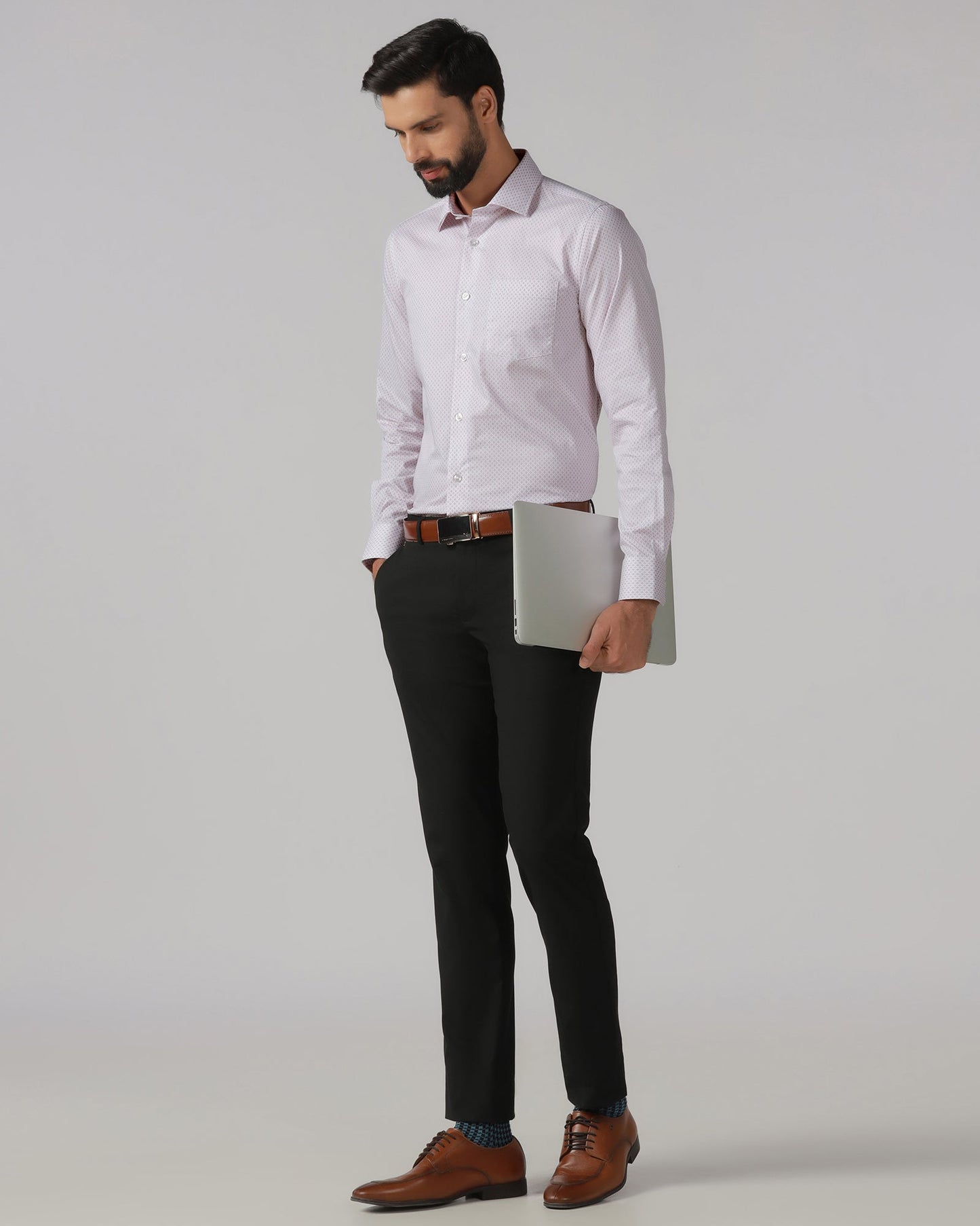 Pink Printed Shirt - Wesley