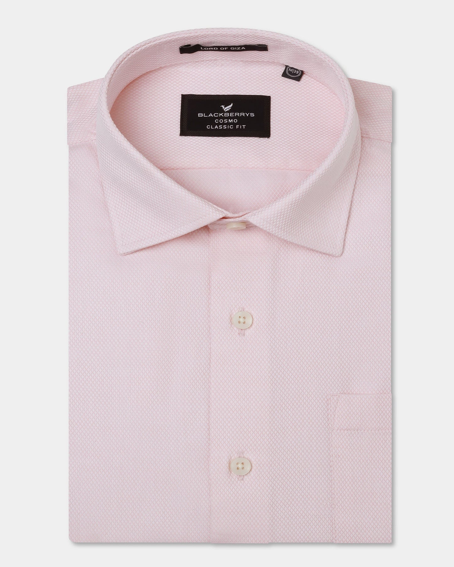 Pink Textured Shirt - Quinn