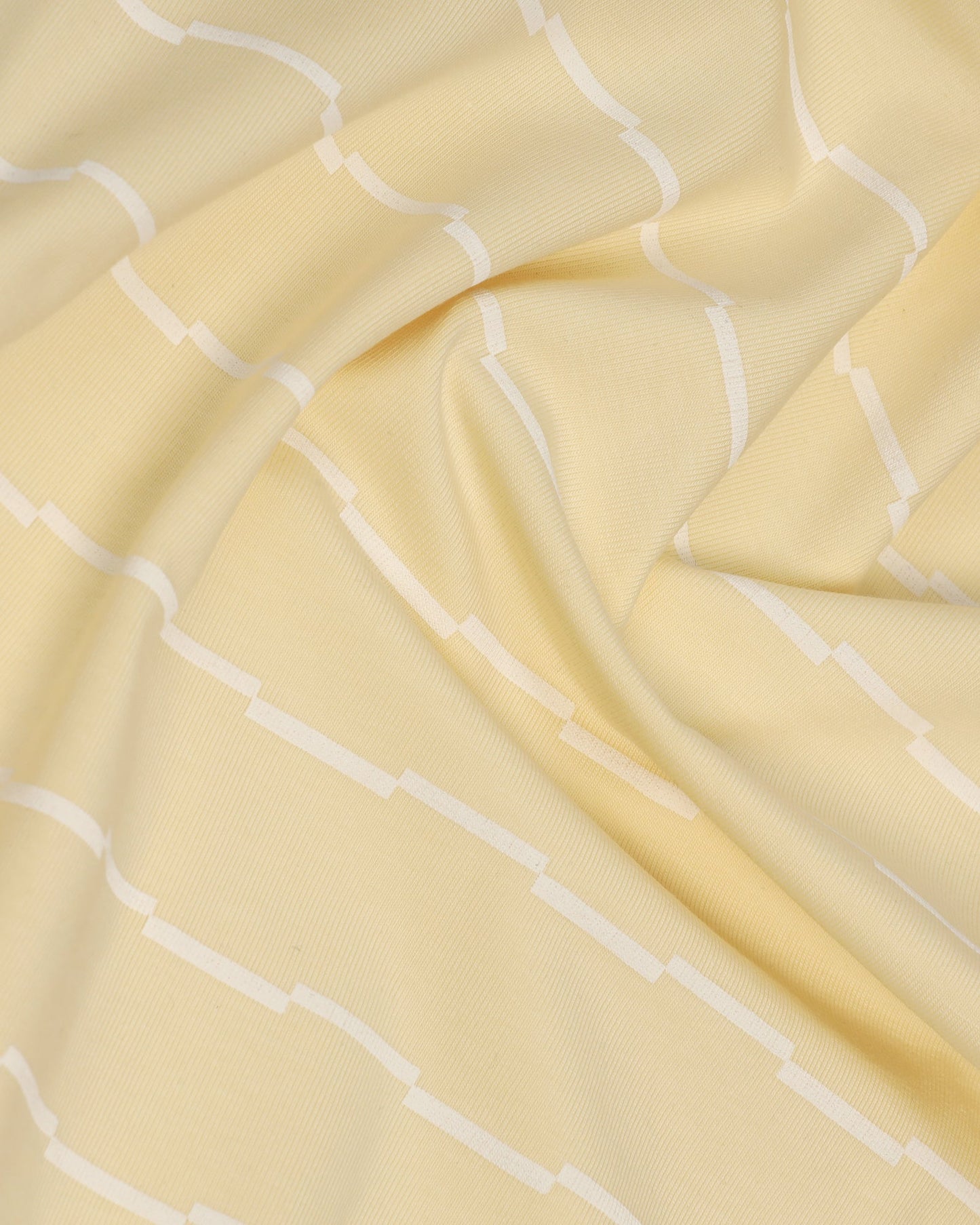 Polo Light Yellow Stripe T-Shirt - Sail