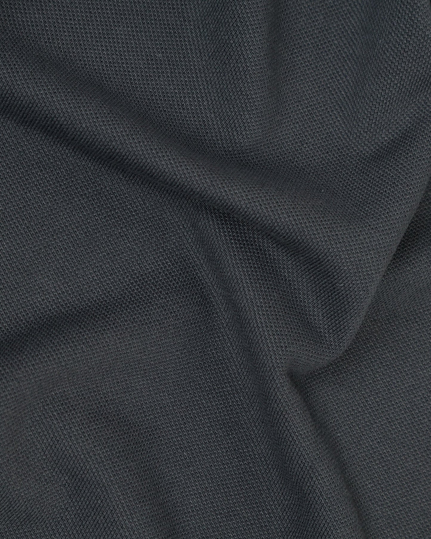 Polo Charcoal Solid T-Shirt - Diesel