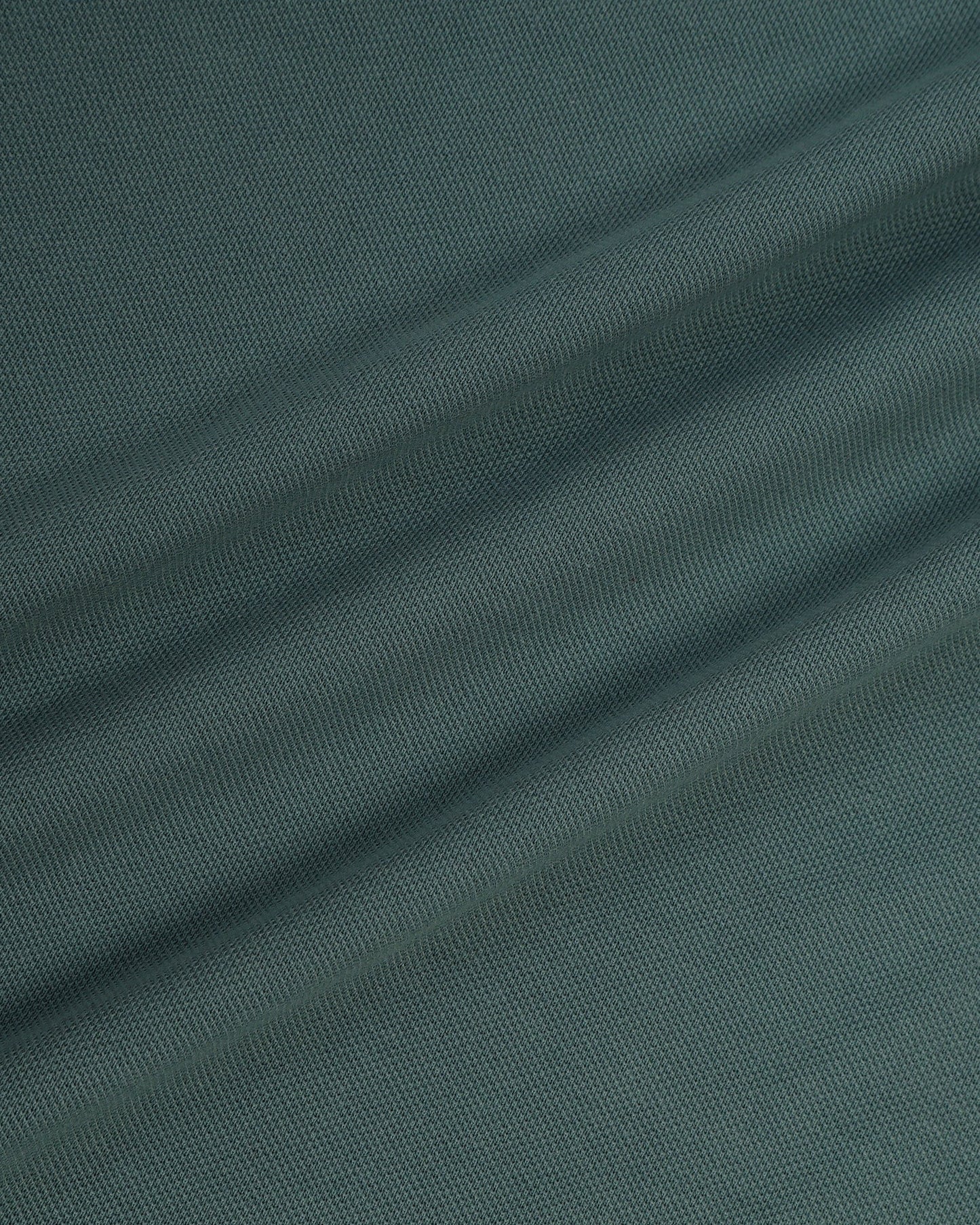 Polo Green Solid T-Shirt - Elara