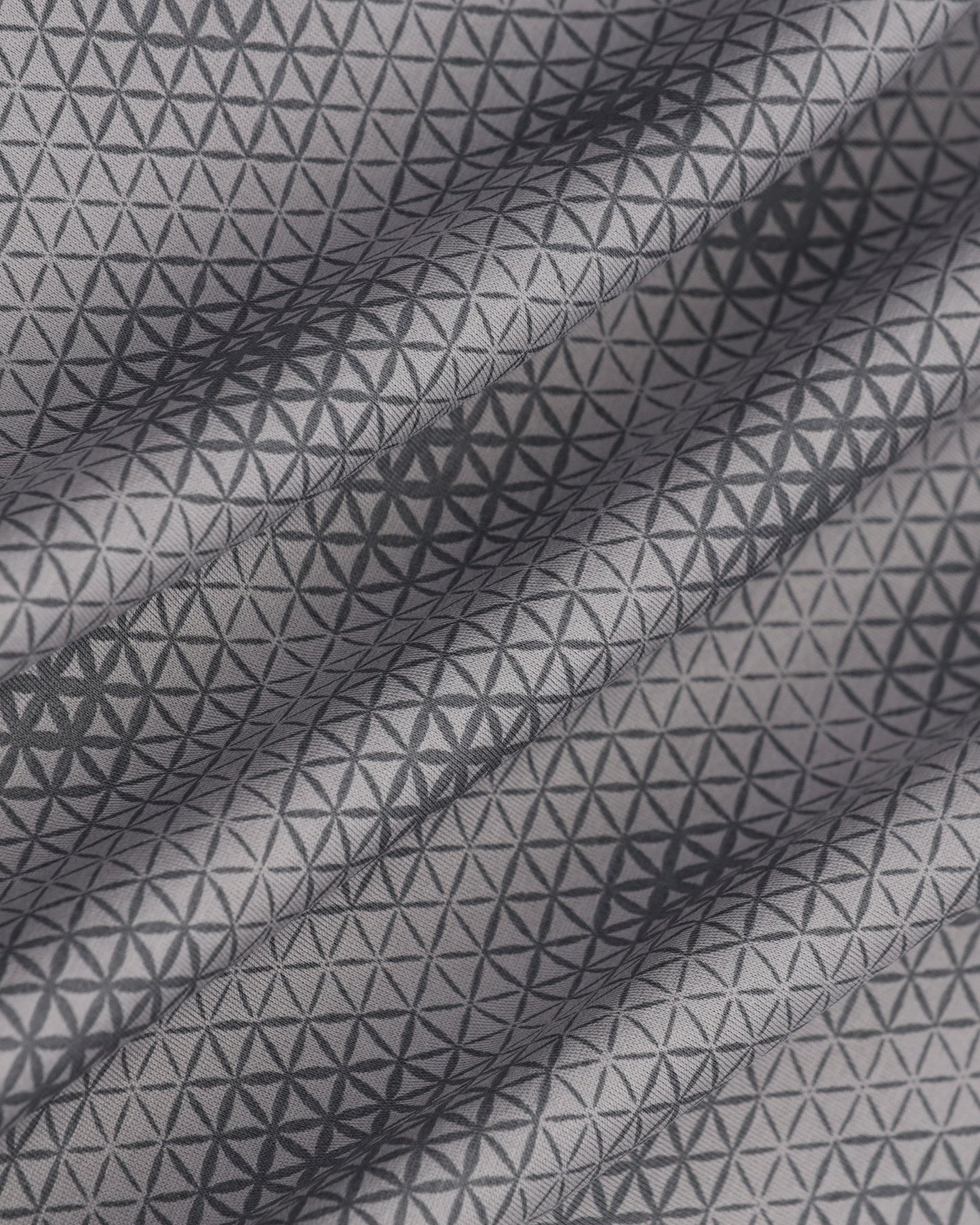 Polo Grey Printed T-Shirt - Hex