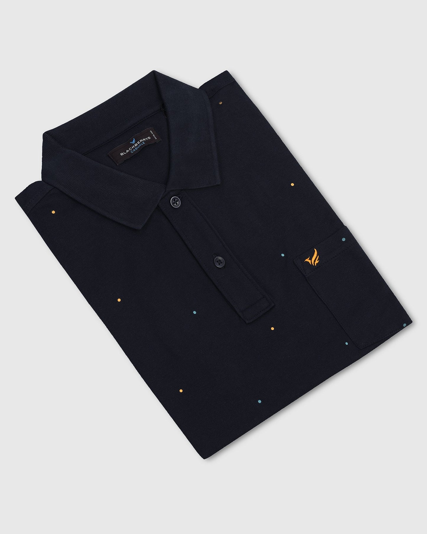 Polo Navy Printed T-Shirt - Wembley