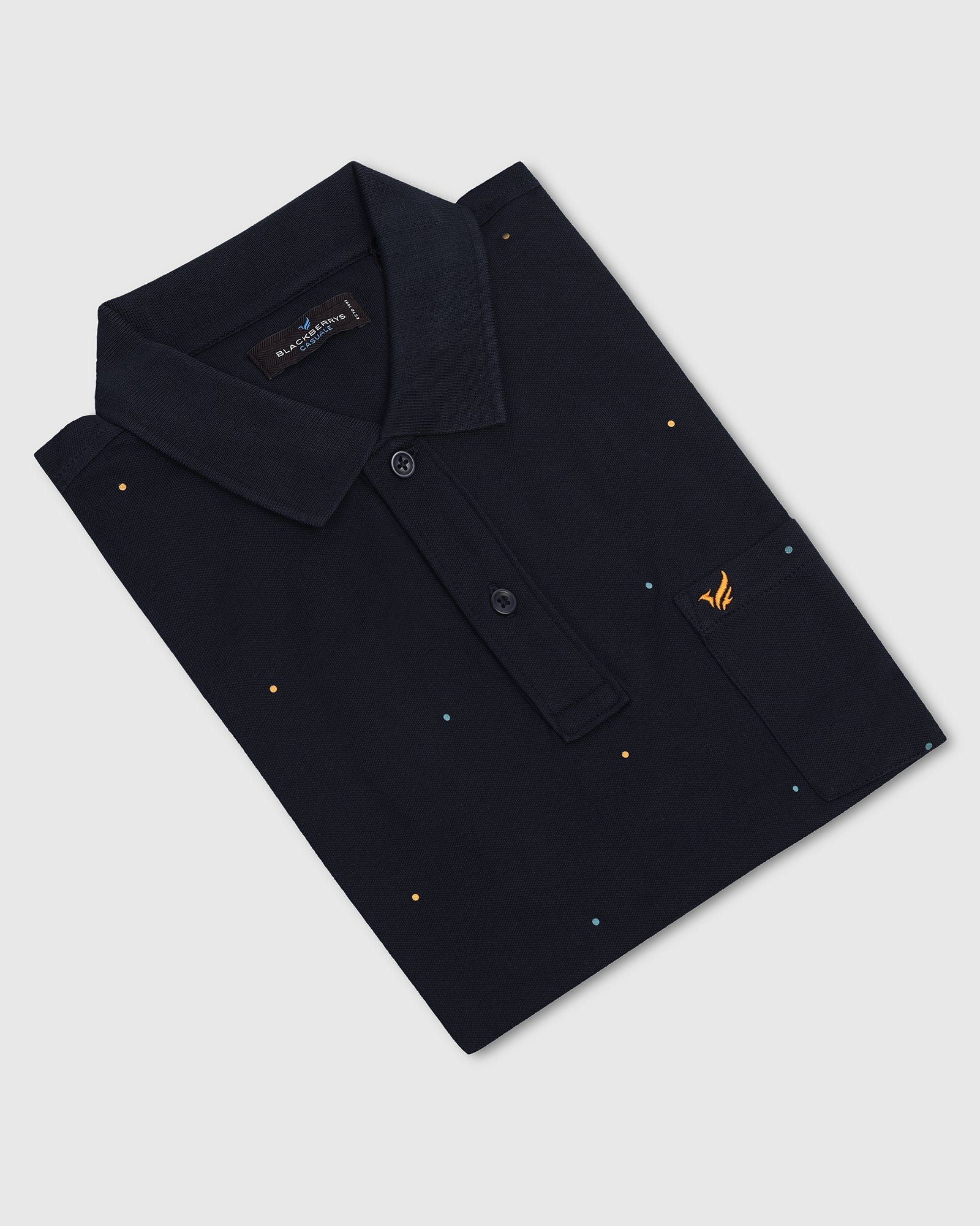 Polo Navy Printed T-Shirt - Wembley