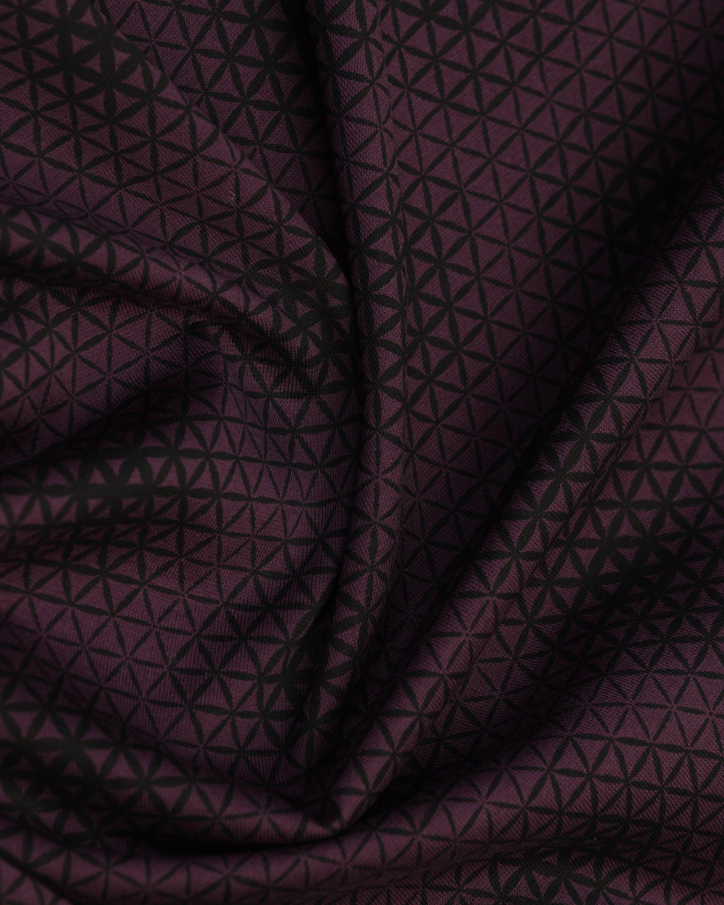 Polo Purple Printed T-Shirt - Hex