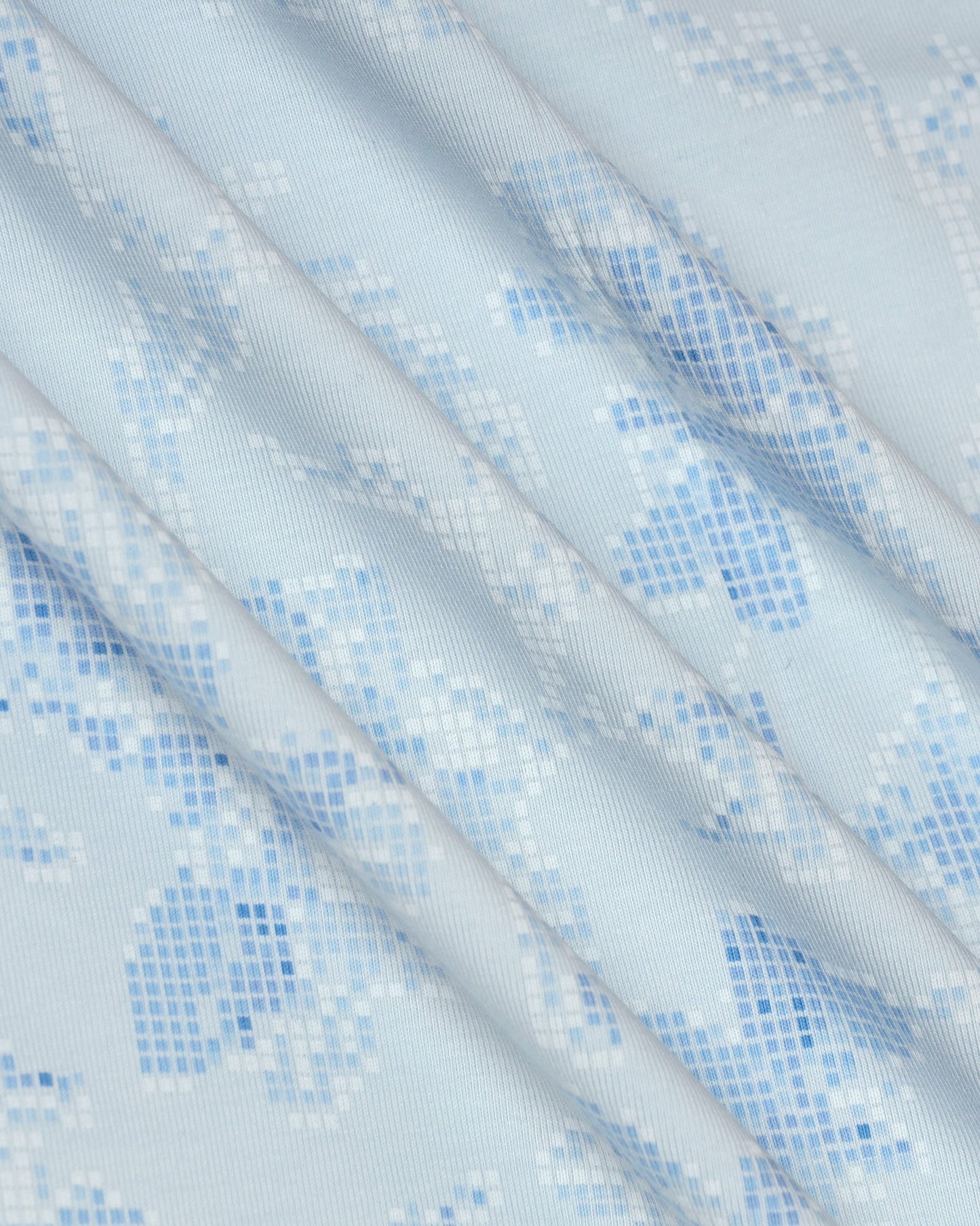 Polo Sky Blue Printed T-Shirt - Infinity