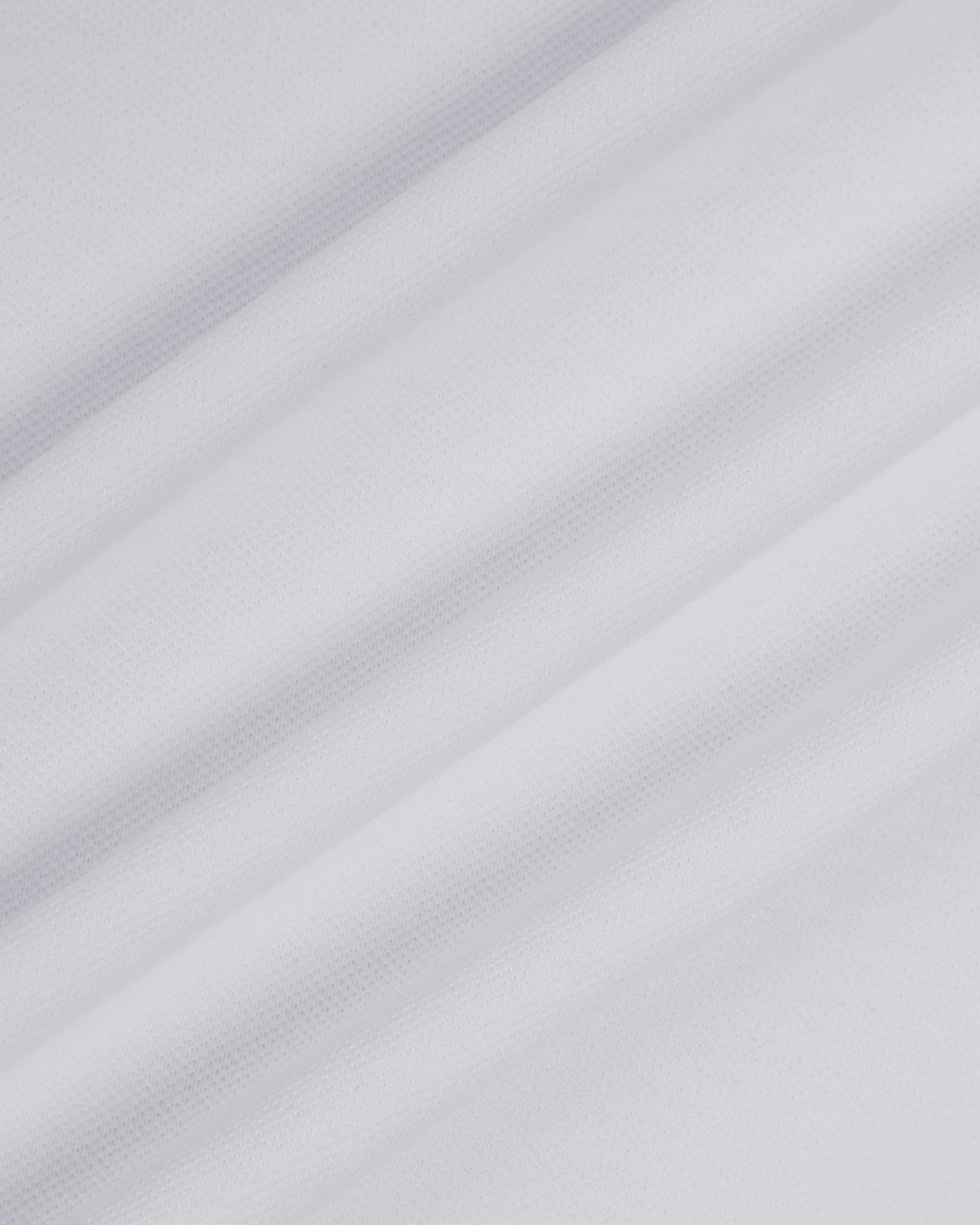 Polo White Solid T-Shirt - Zephyr