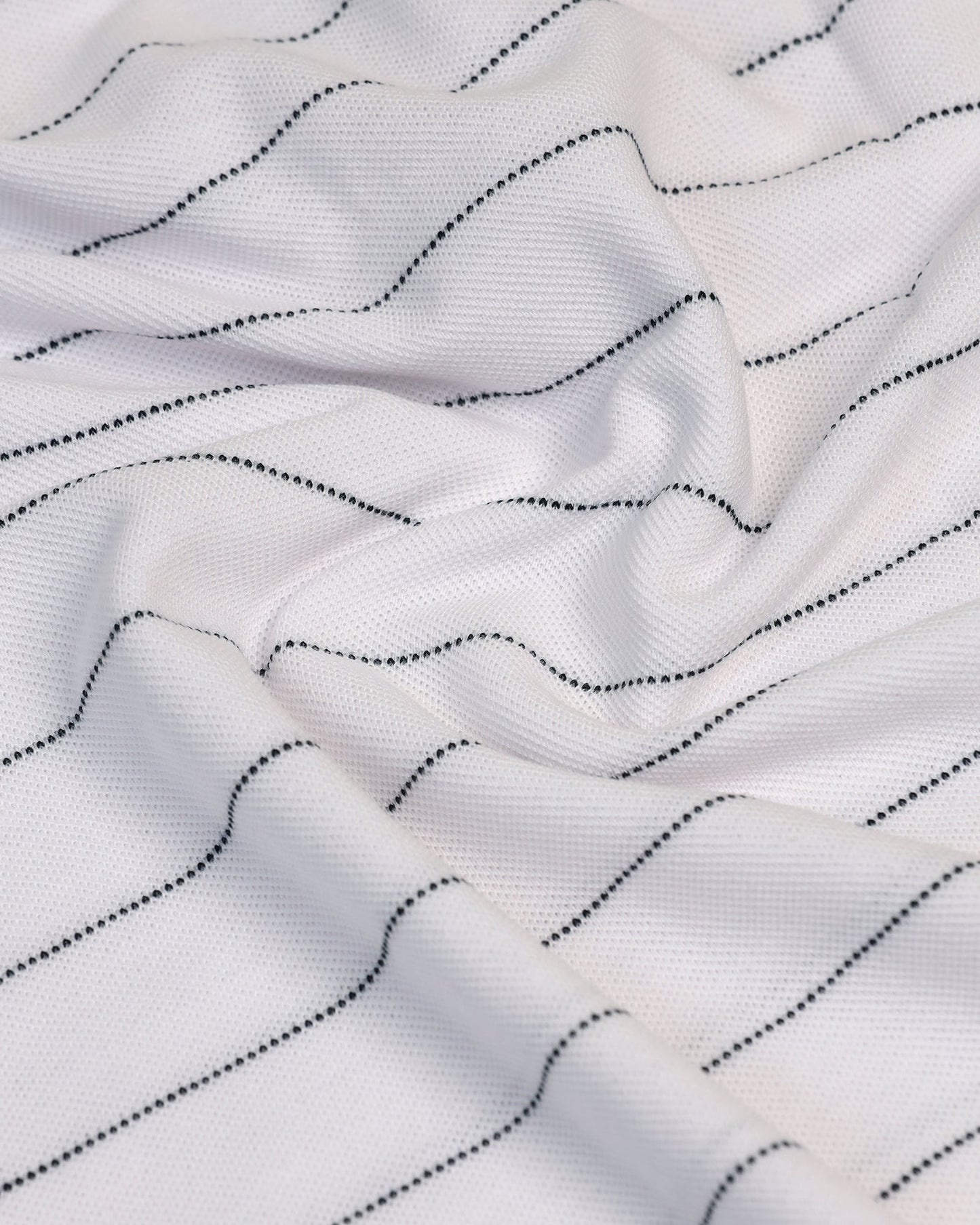 Polo White Stripe T-Shirt - Willow