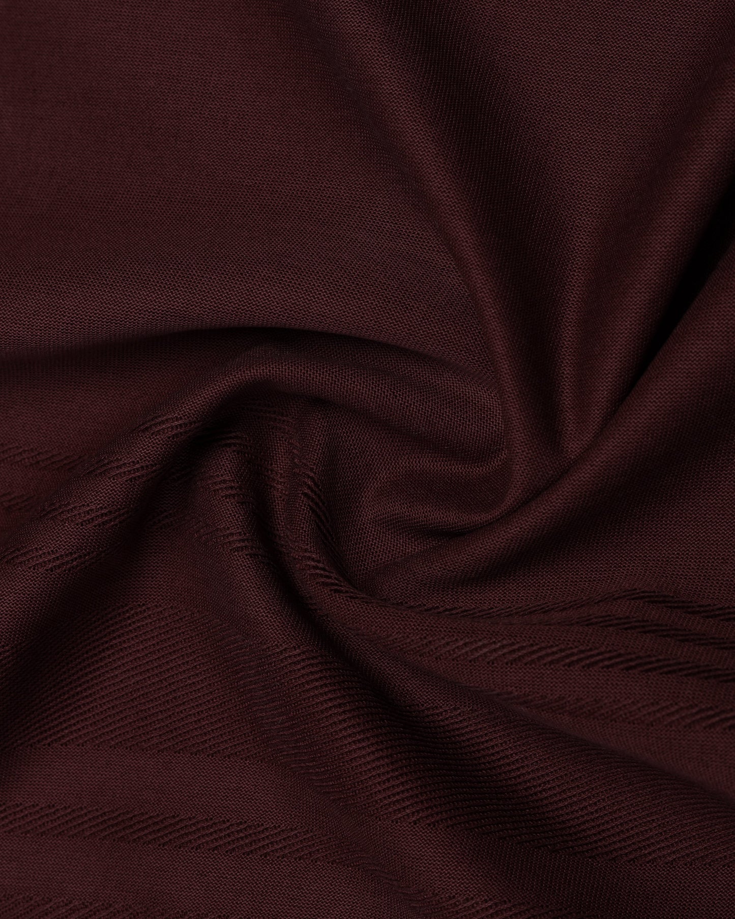 Port Wine Textured Polo - Peek