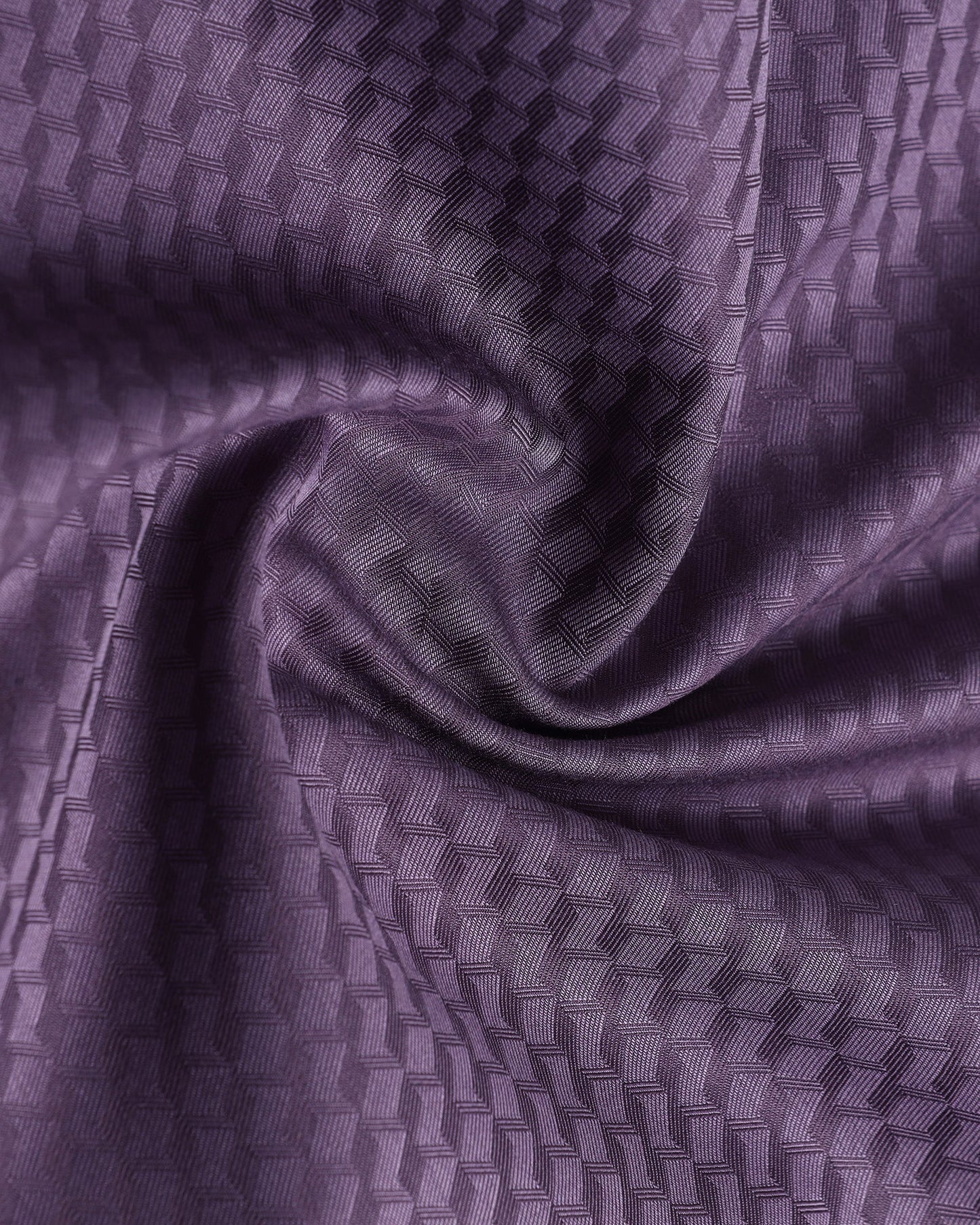 Purple Non Iron Textured Shirt - Esme