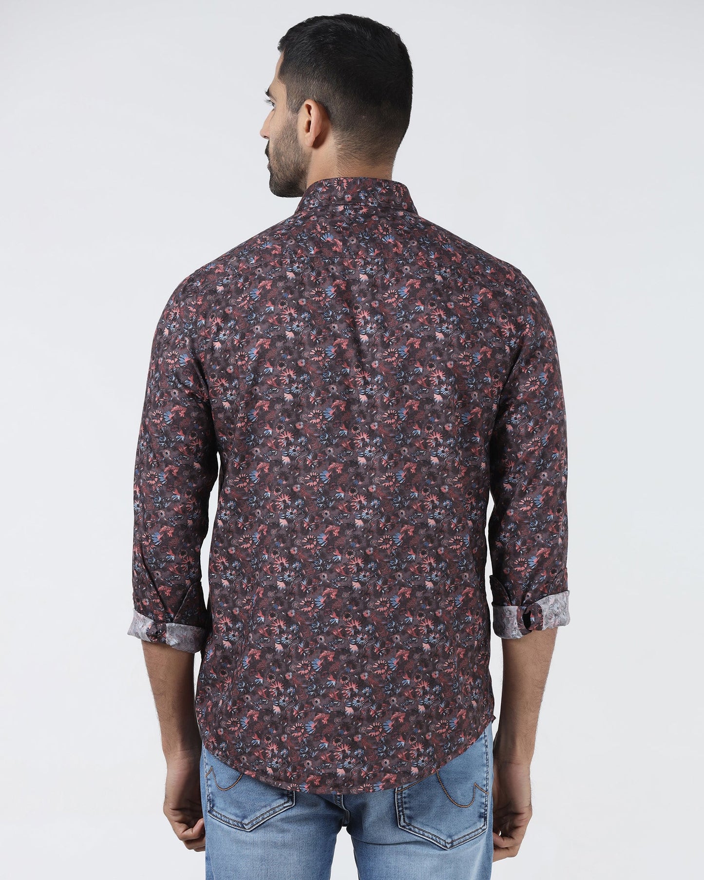 Purple Printed Shirt - Rody