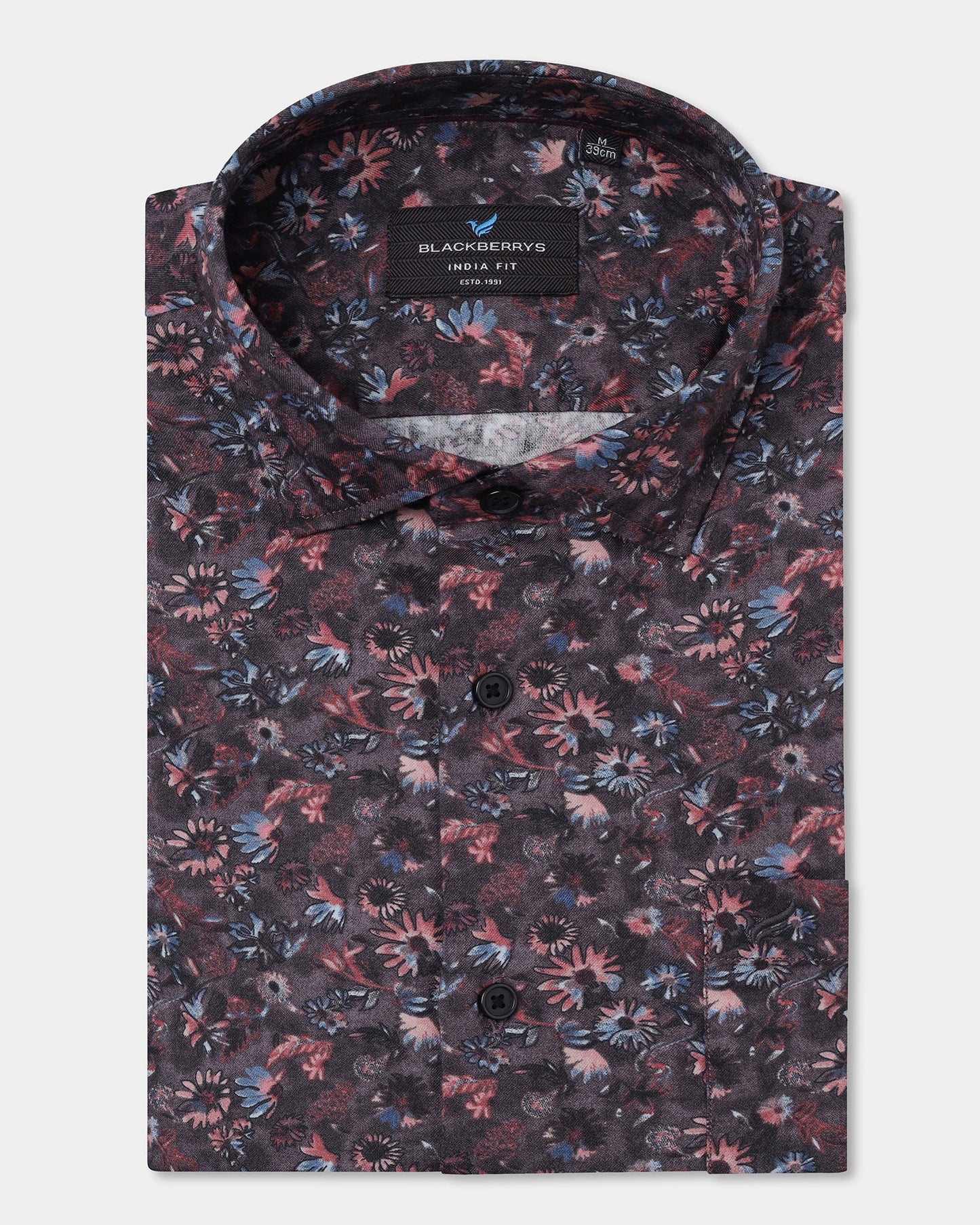 Purple Printed Shirt - Rody