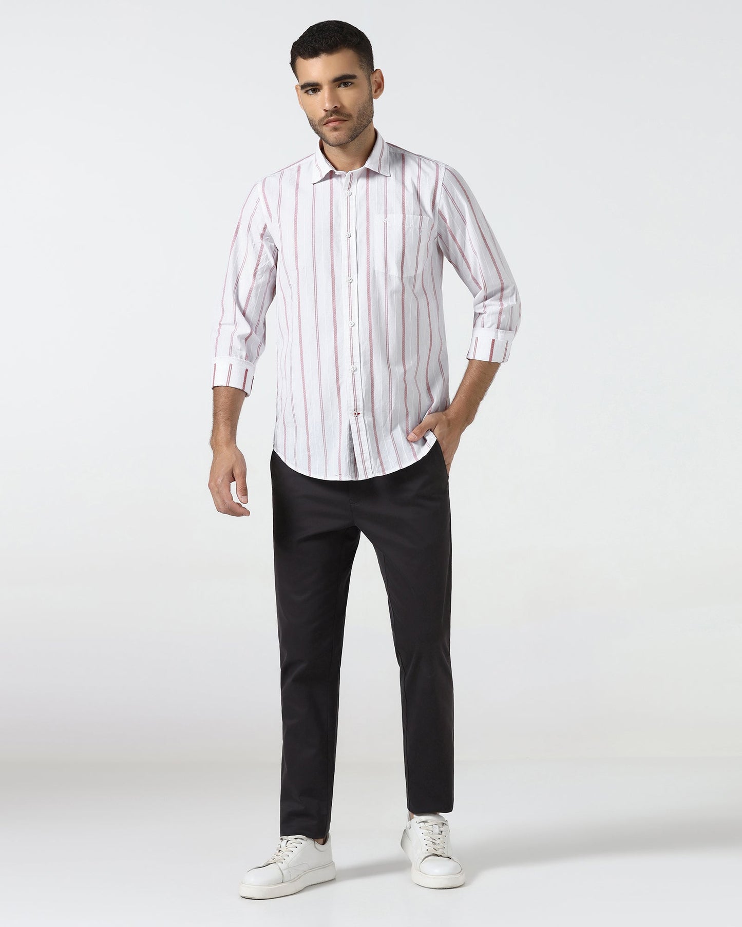 Red Stripe Shirt - Garol