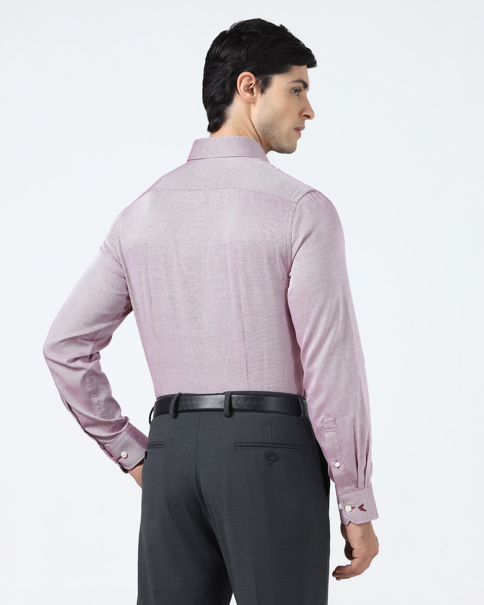 Red Textured Shirt - Thanos