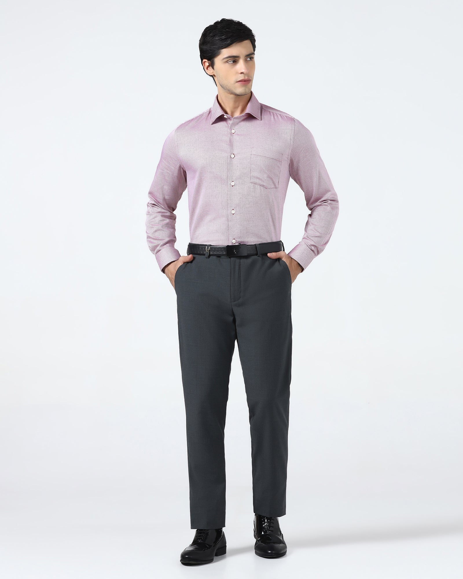 Red Textured Shirt - Thanos