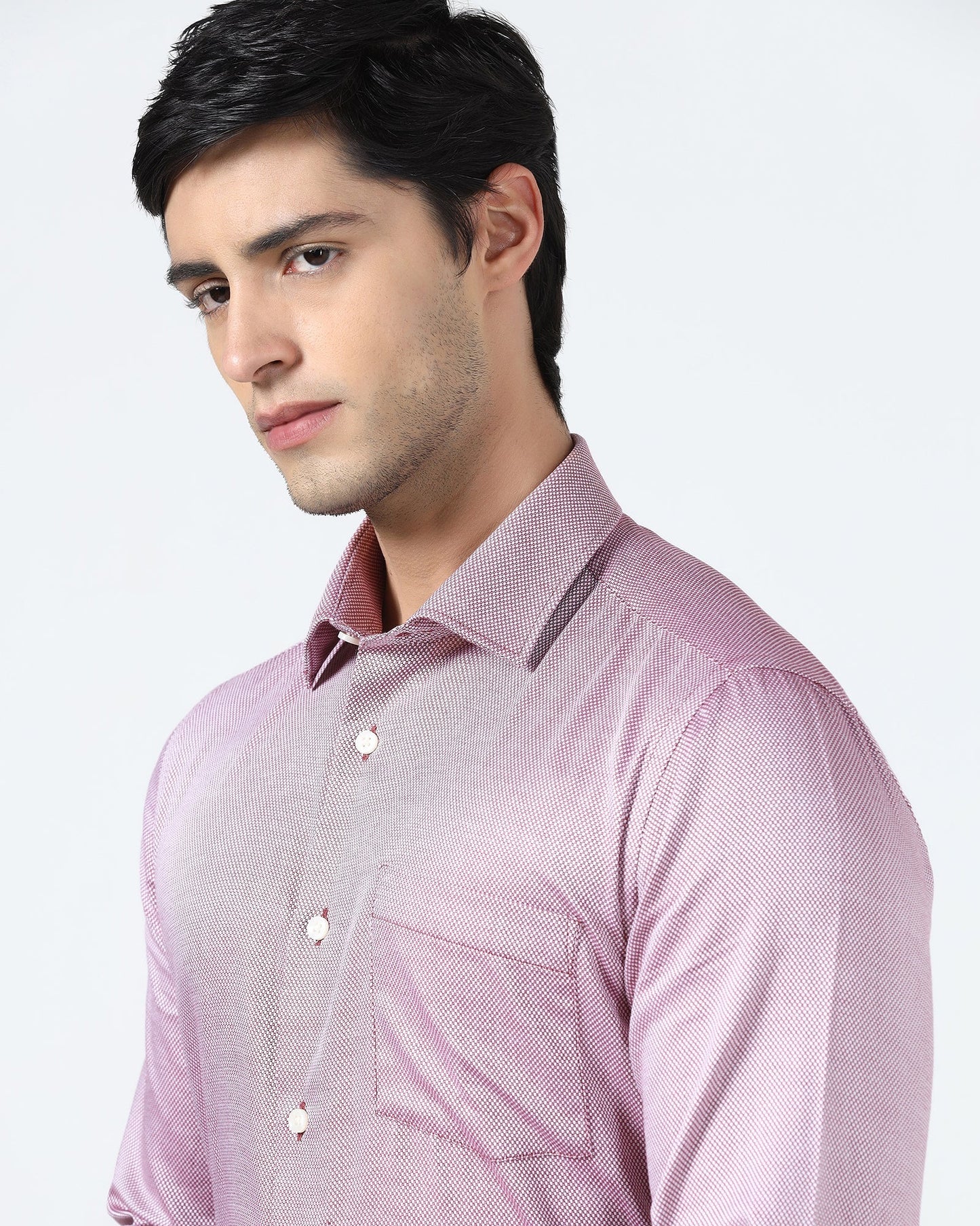 Red Textured Shirt - Thanos