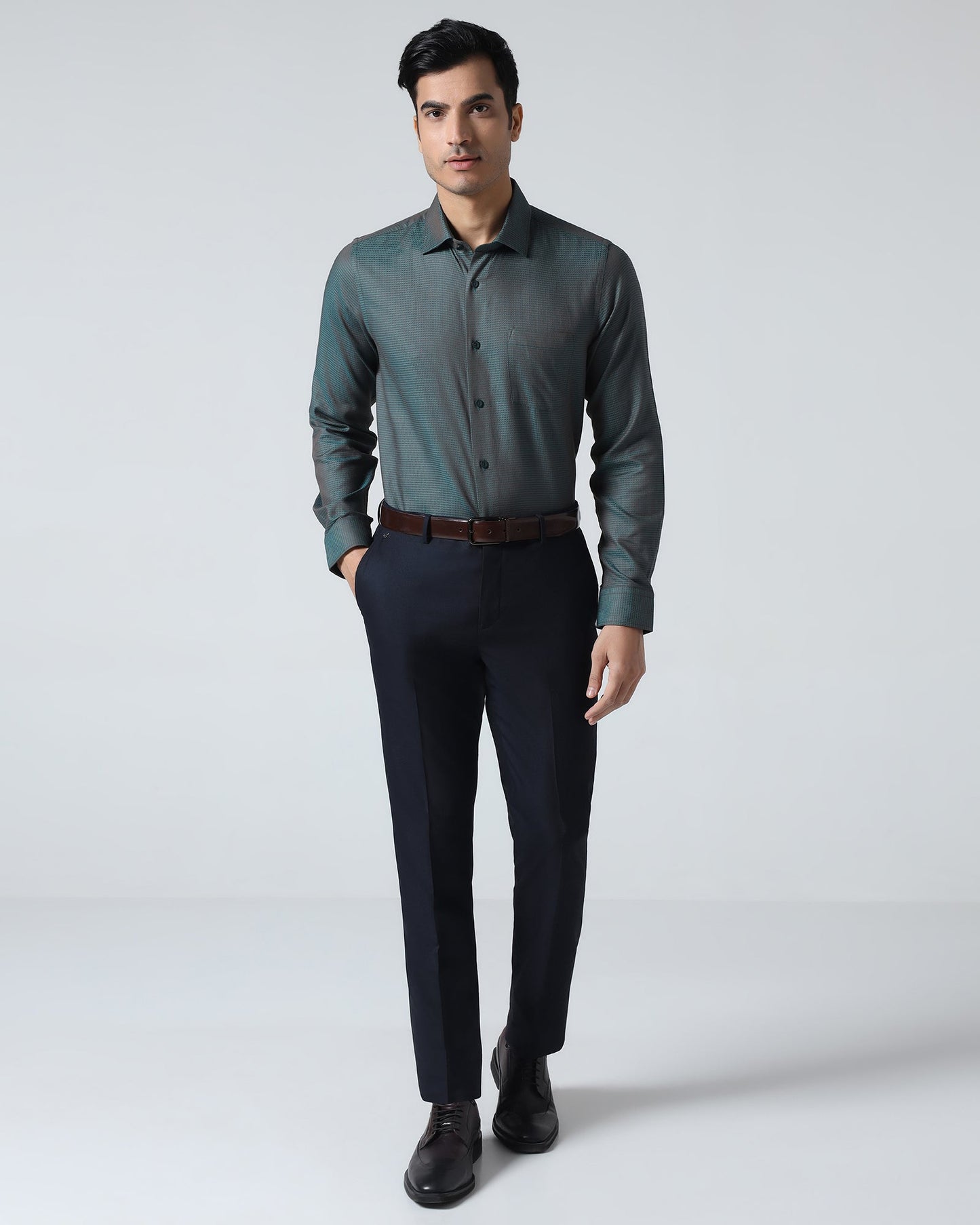 Beetle Textured Shirt - Recite