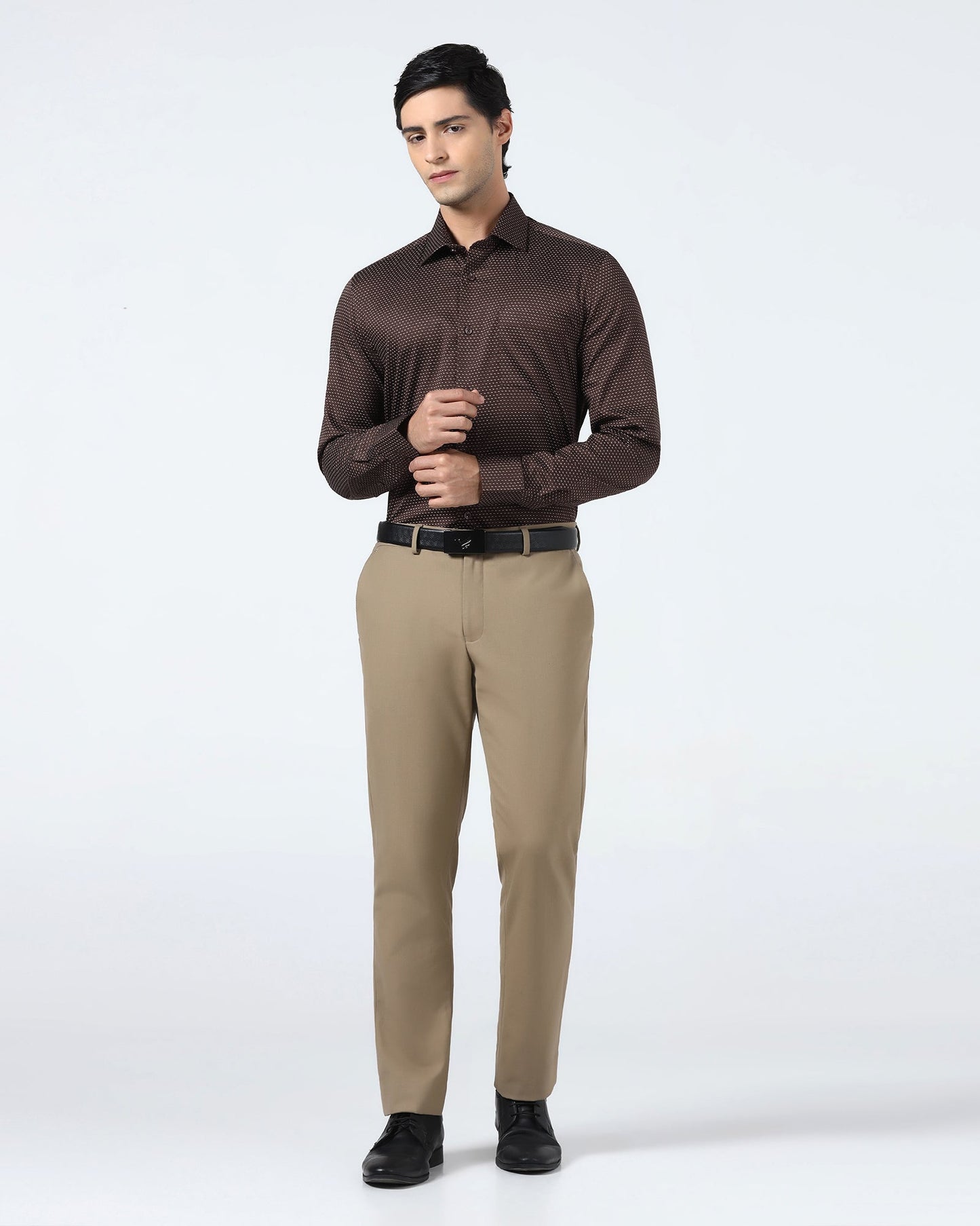 Rust Printed Shirt - Rapid