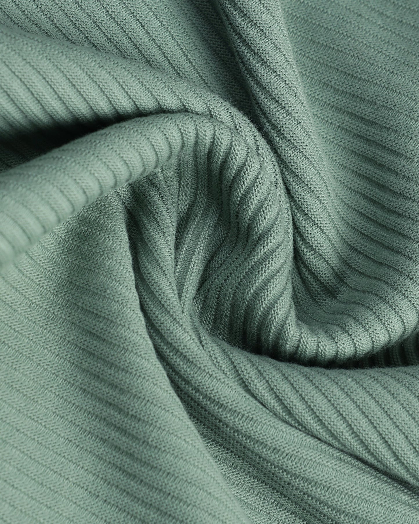 Sage Green Textured Polo - Bourbon