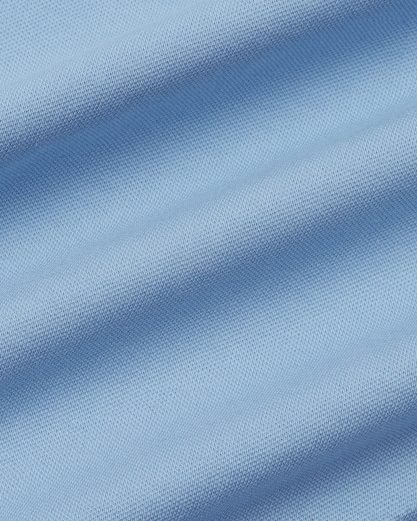 Sky Blue Solid Polo - Aesun