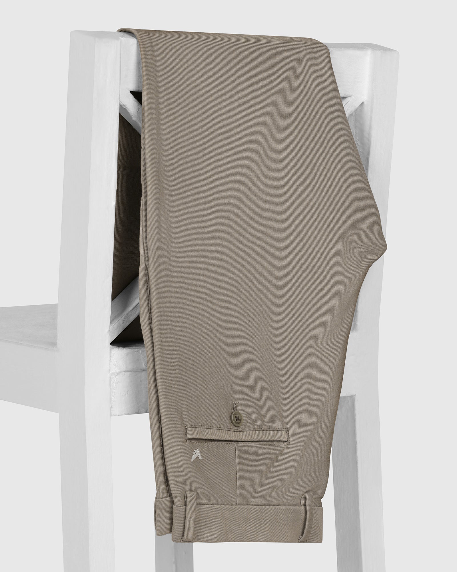 Slim Fit B-91 Casual Pistachio Solid Khakis - Victor