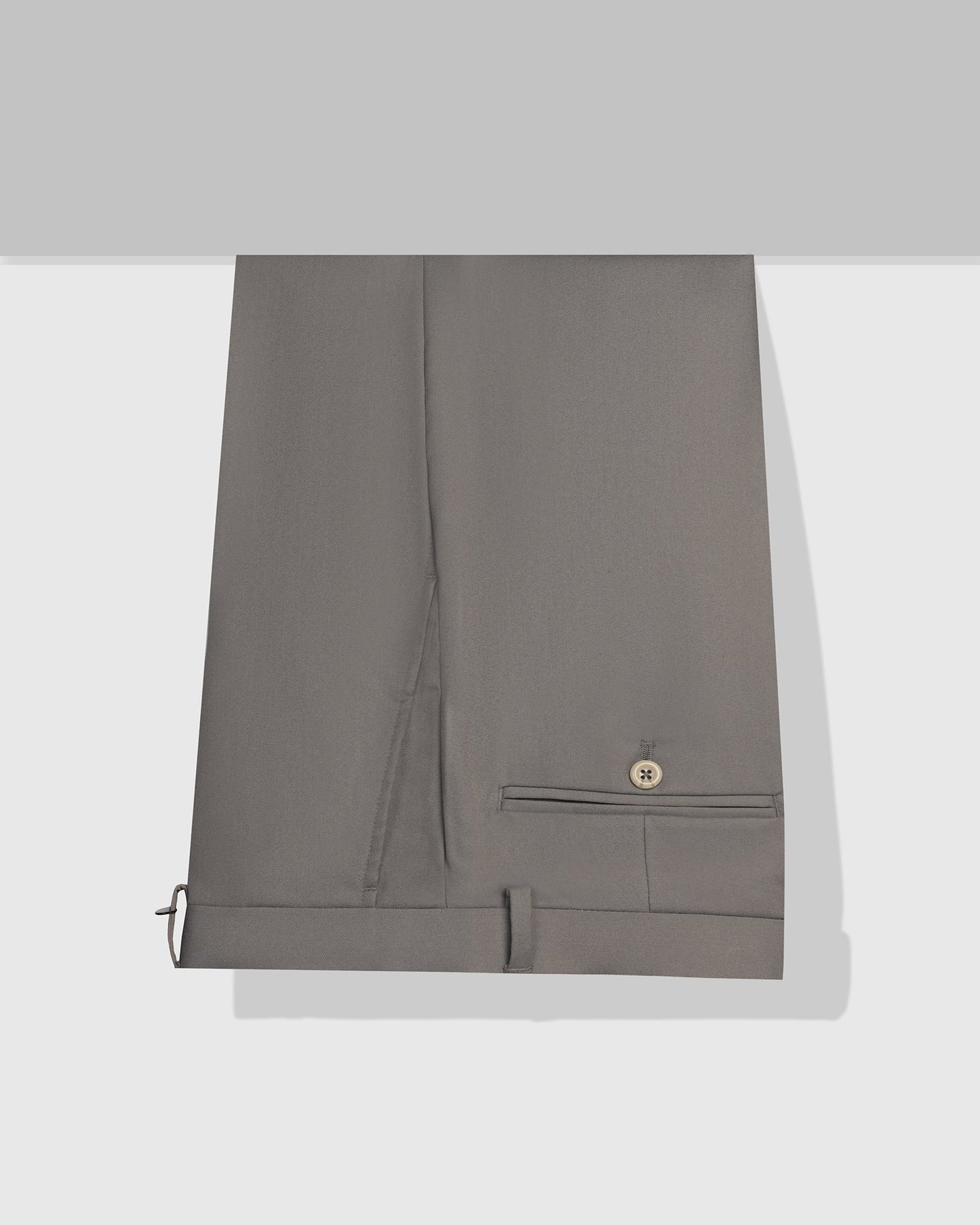 Slim Comfort B-95 Formal Mouse Solid Trouser - May