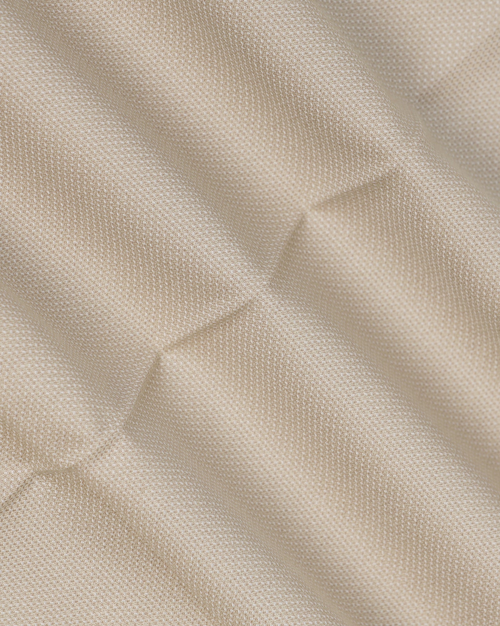 Slim Fit B-91 Formal Beige Textured Trouser - Otto