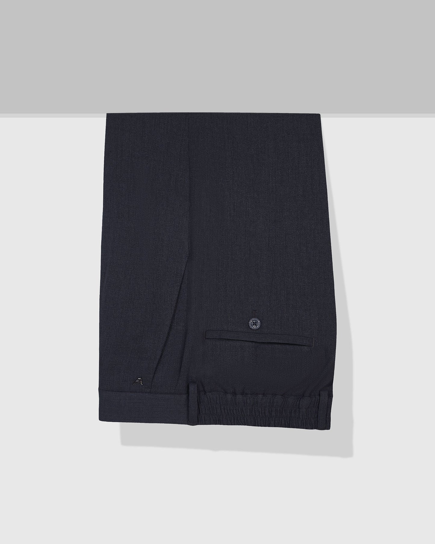 Sneaker Fit Navy Solid Pant - Icon