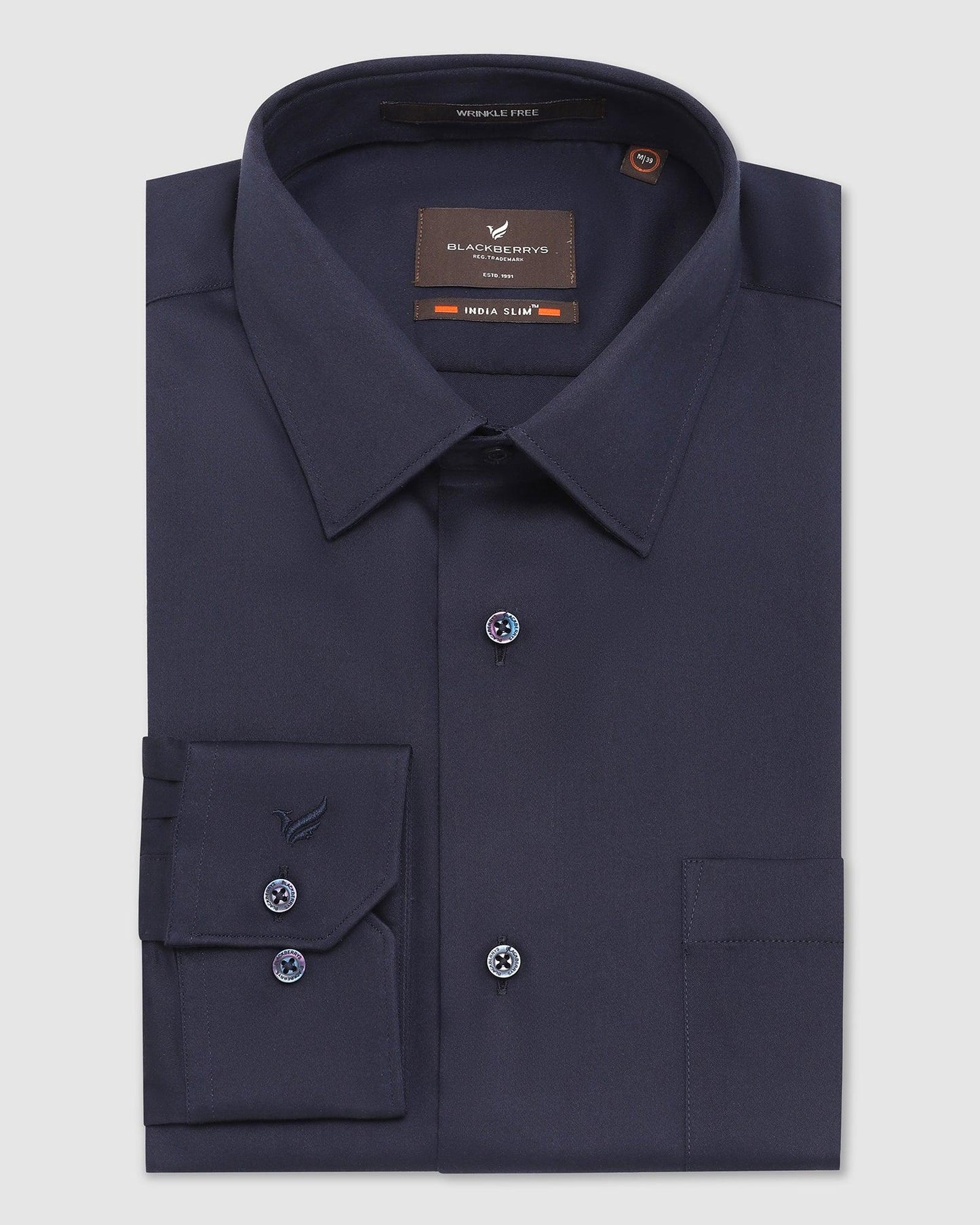 Formal Shirt in Navy (Sailor) - Blackberrys