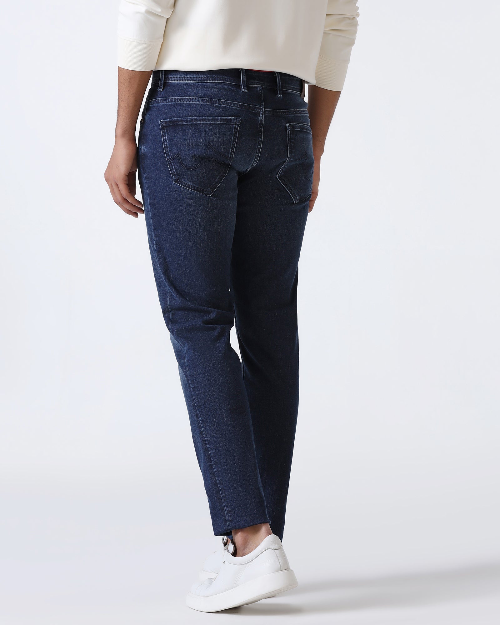 Super Clean Slim Comfort Buff Fit Indigo Jeans - Albin