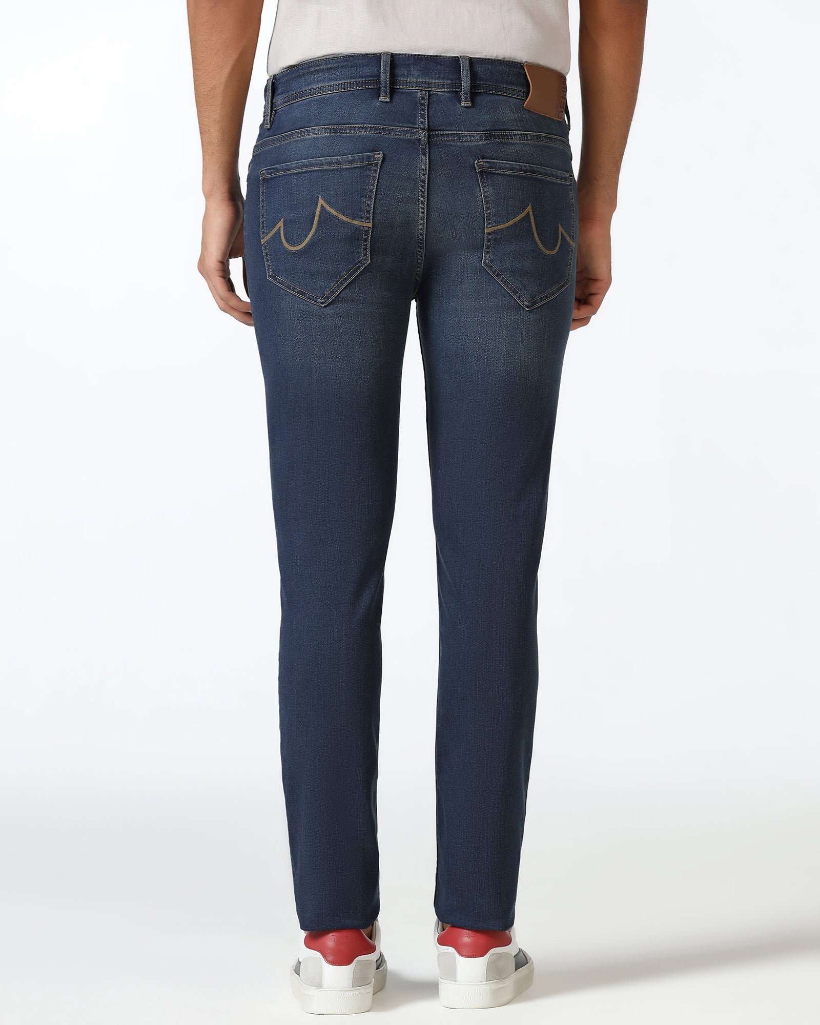 Superflex Slim Yonk Fit Indigo Jeans - Femi