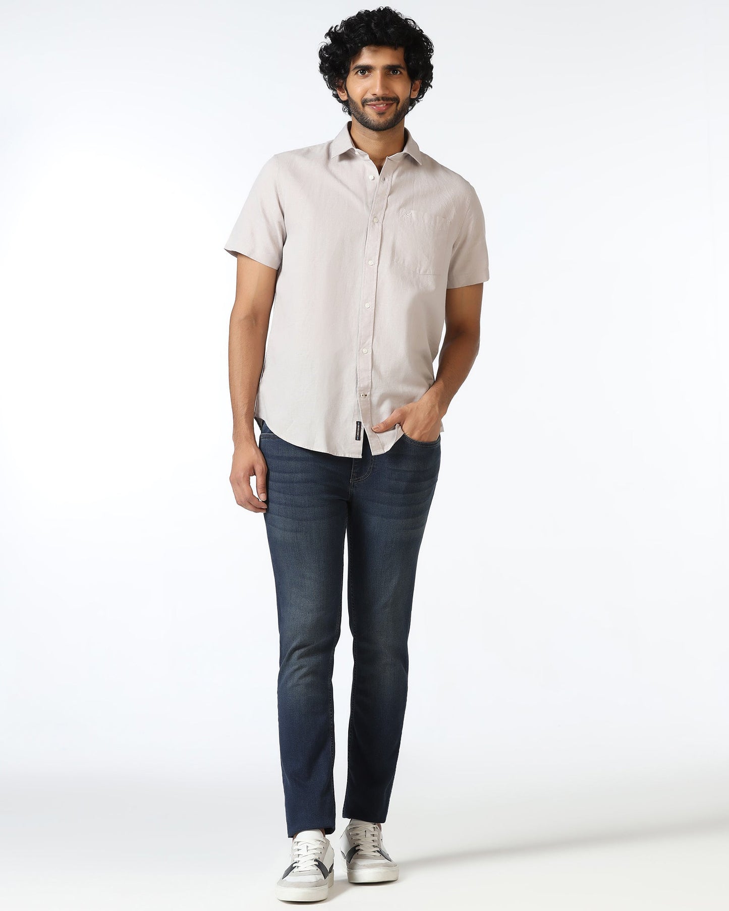 Superflex Slim Yonk Fit Indigo Jeans - Femi