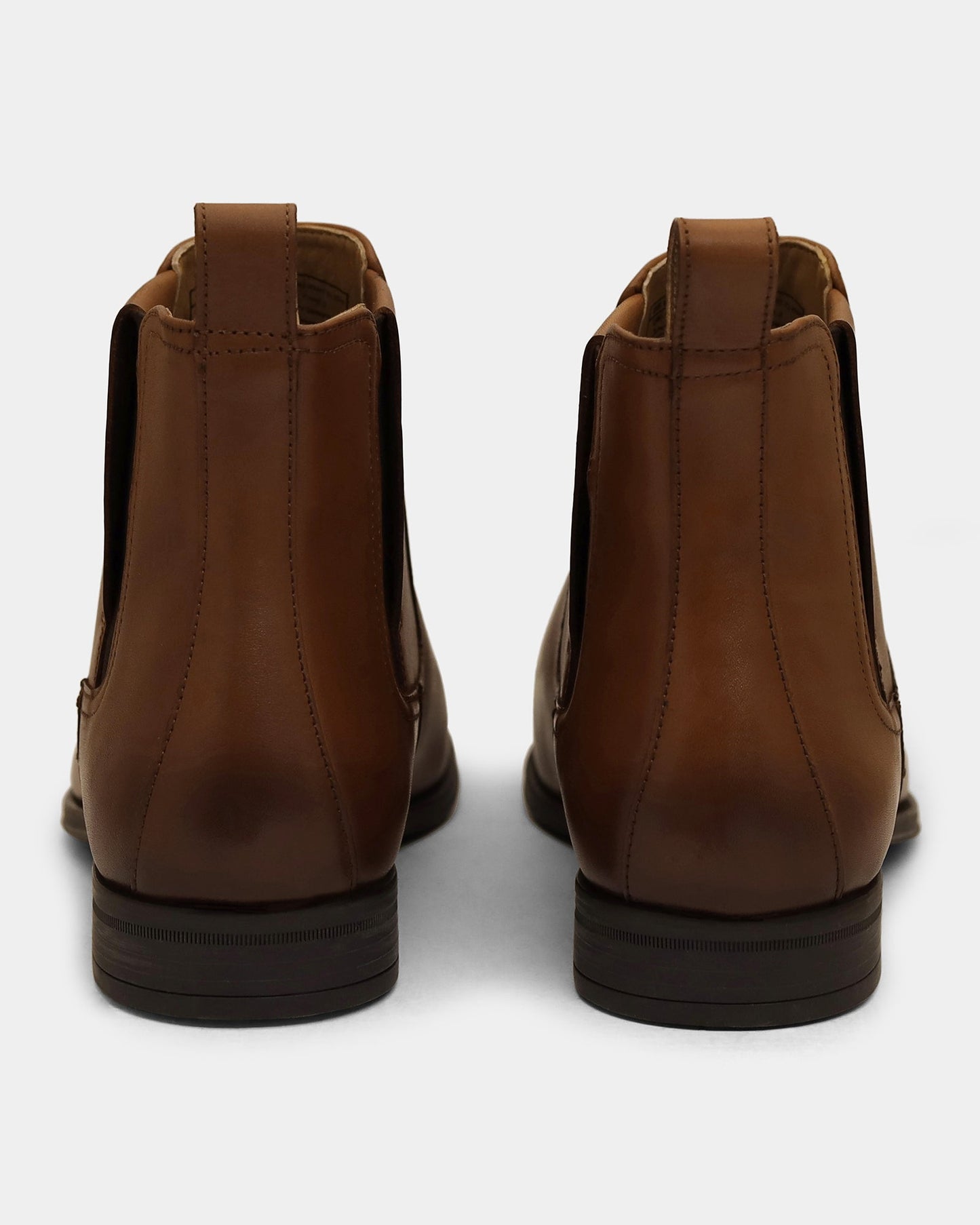 Tan Leather Boots - Wrayy