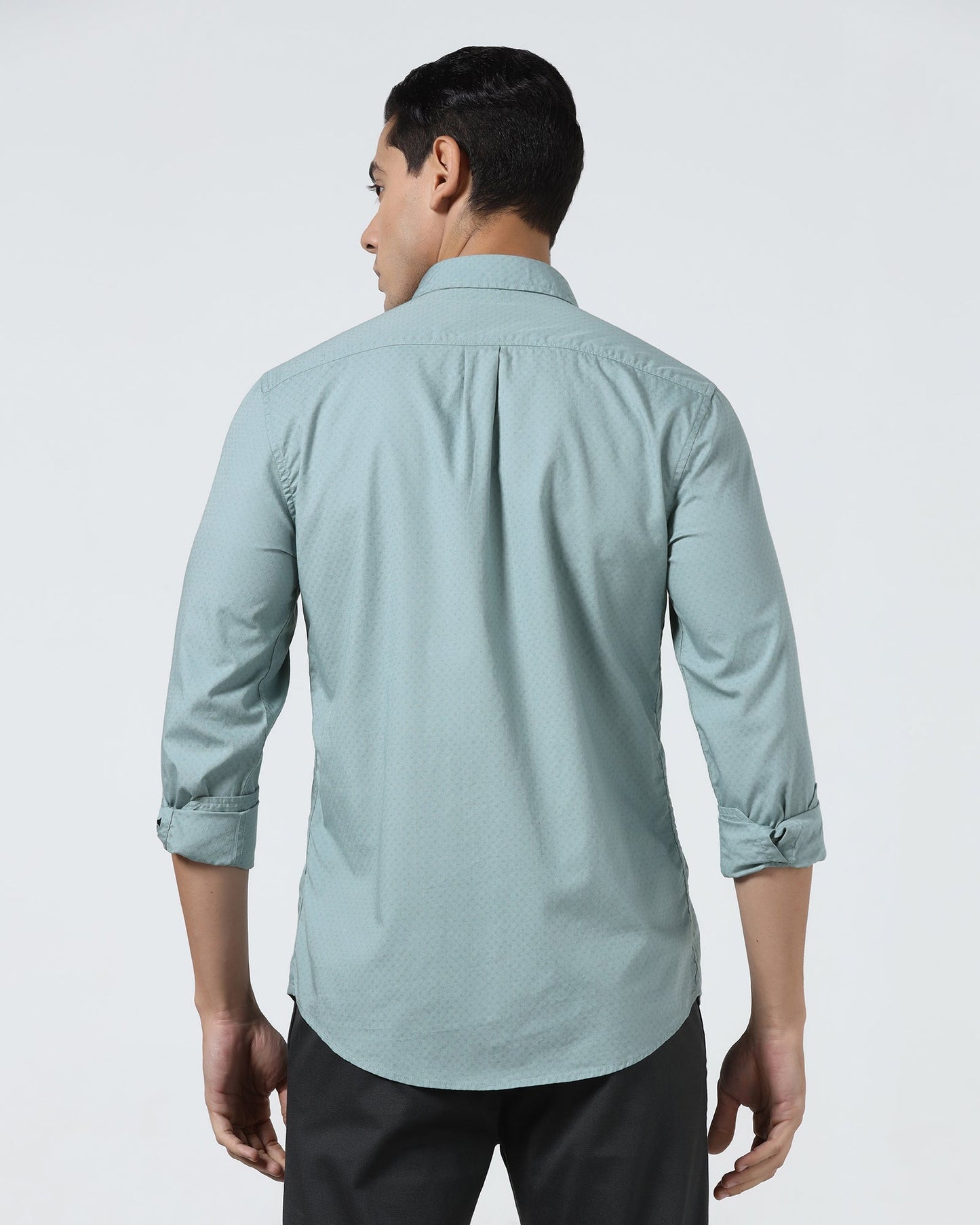 Teal Textured Shirt - Recon