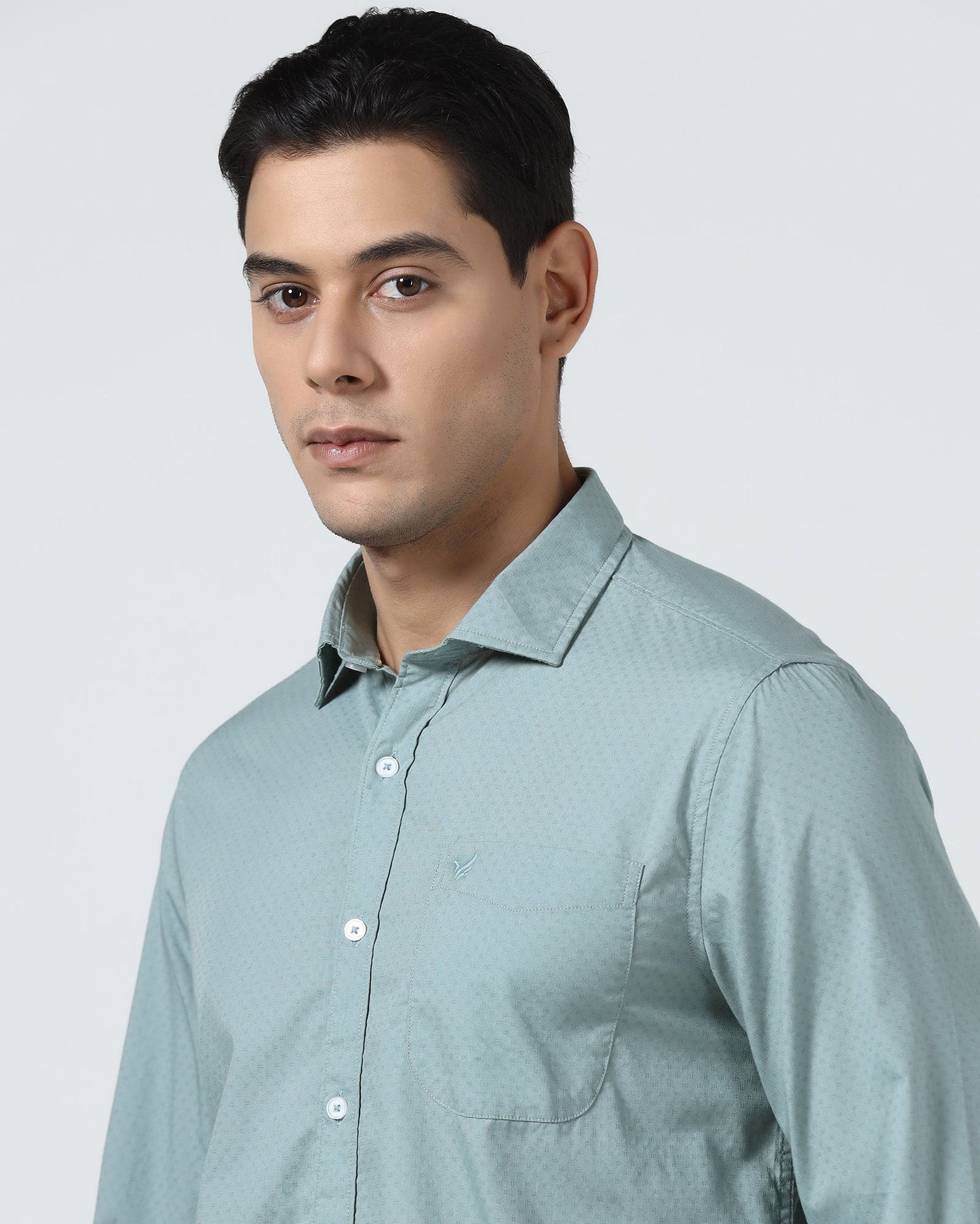Teal Textured Shirt - Recon