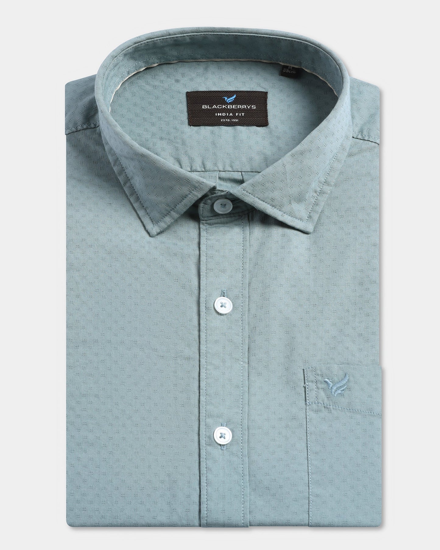Teal Textured Shirt - Recon