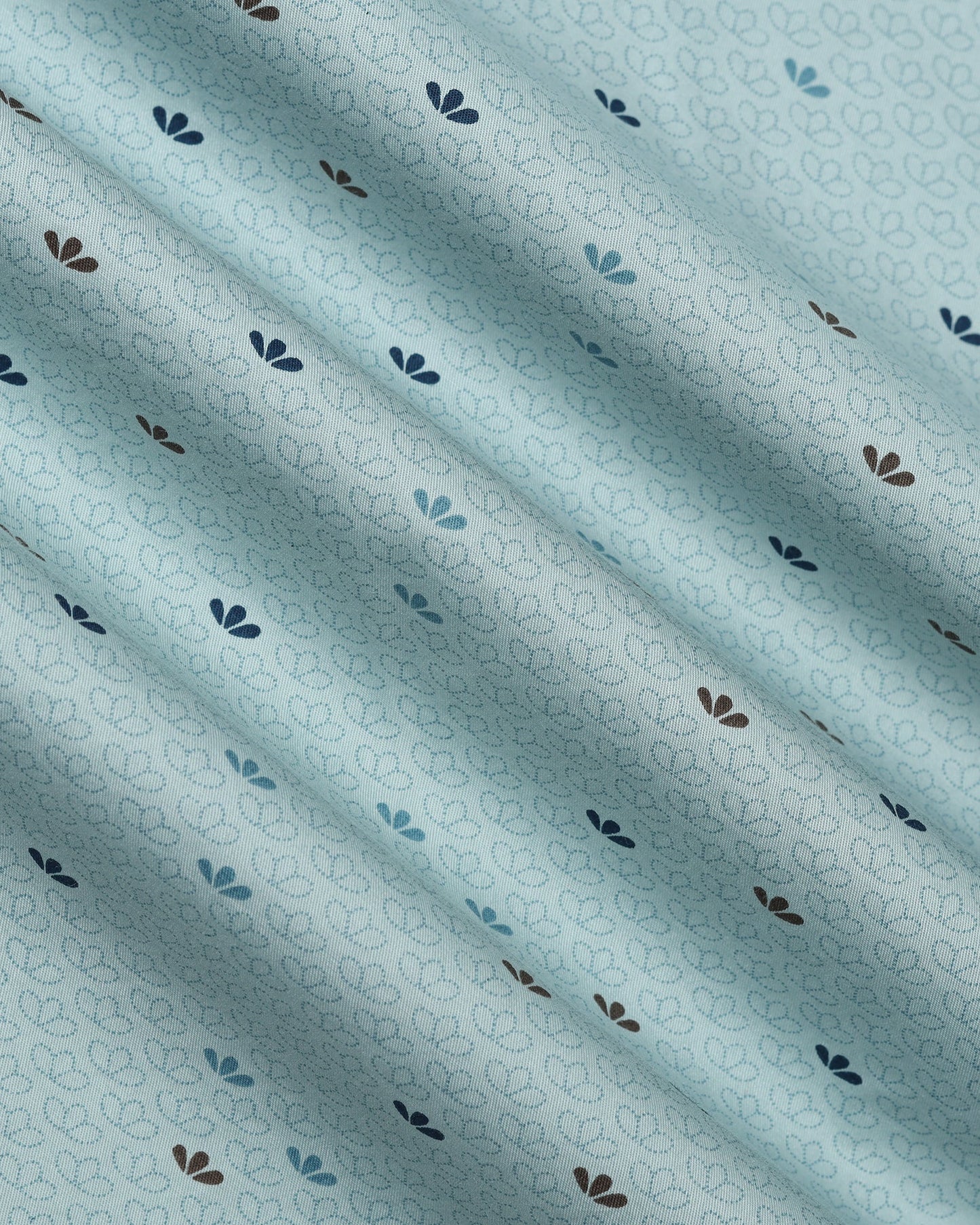 Teal Printed Shirt - Tobas