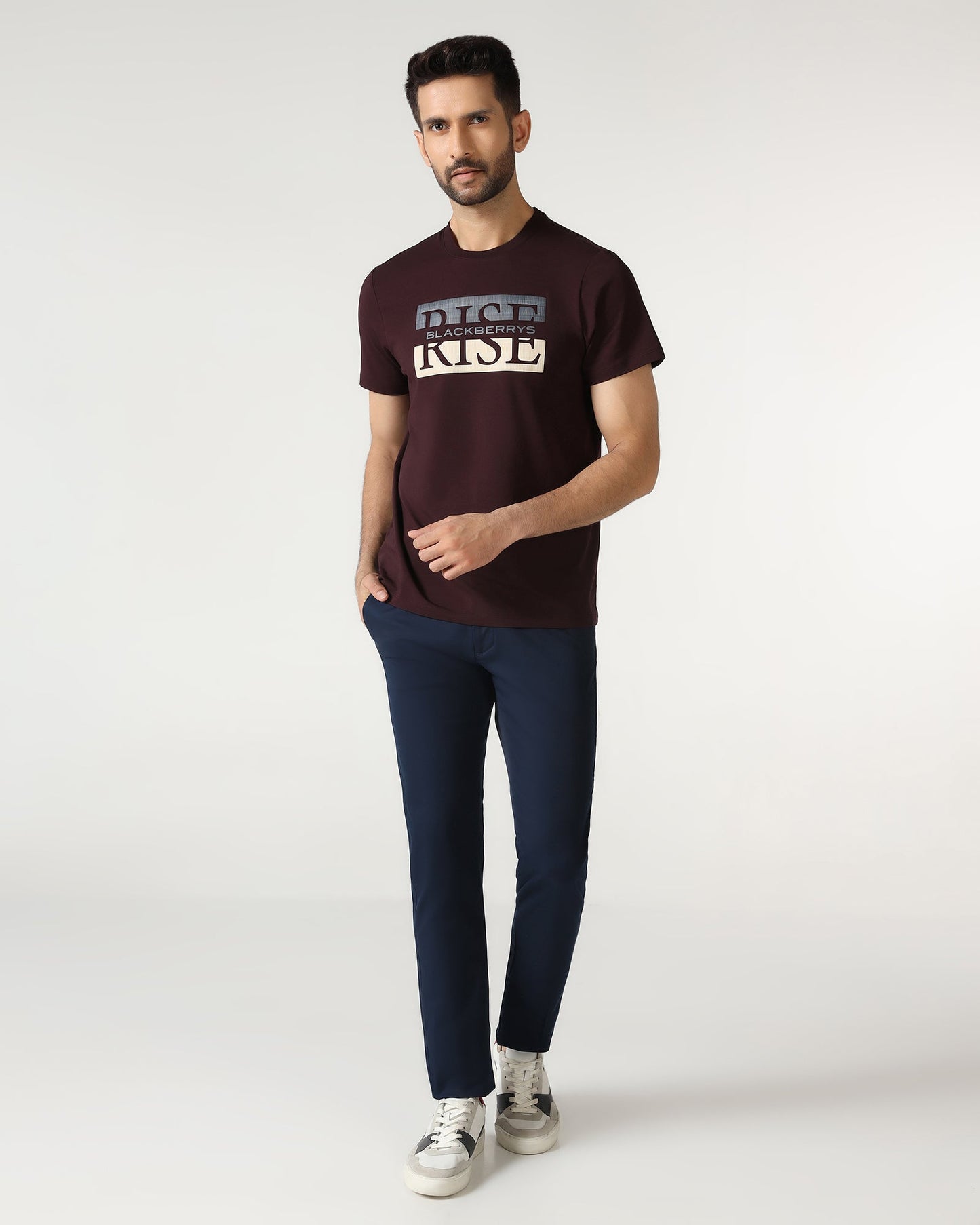 Teal Textured Khakis - Segi