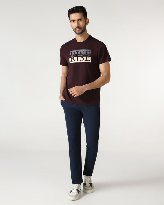 Teal Textured Khakis - Segi