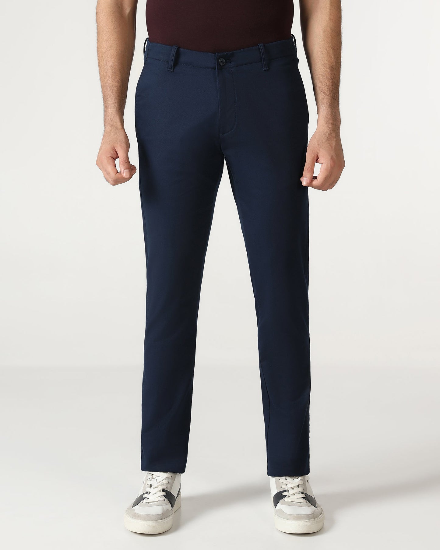 Teal Textured Khakis - Segi