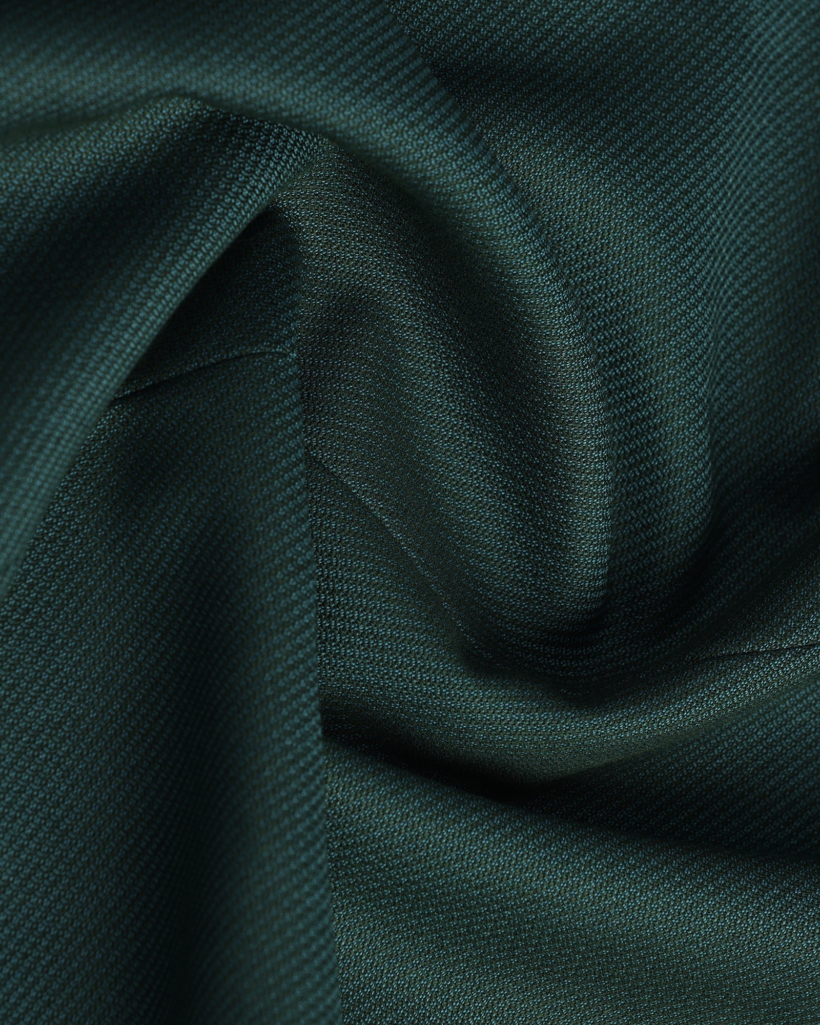 Teal Three Piece Textured Suit - Opto