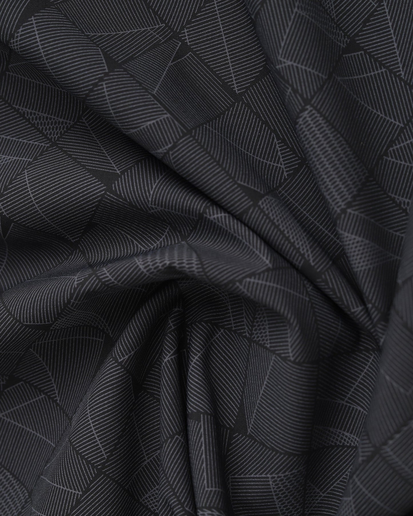 TechPro Formal Black Printed Shirt - Kyler
