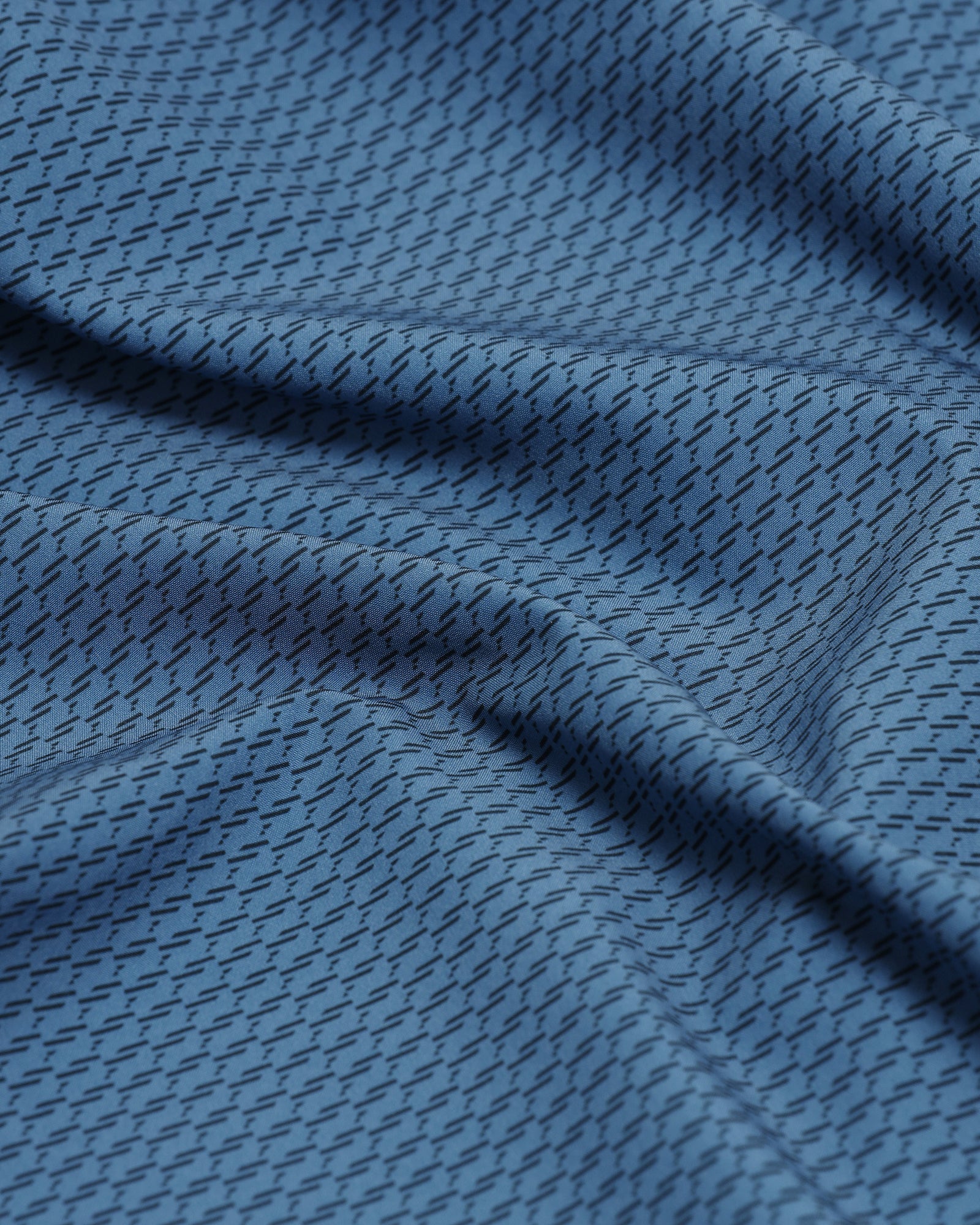 TechPro Formal Blue Printed Shirt - Ivan