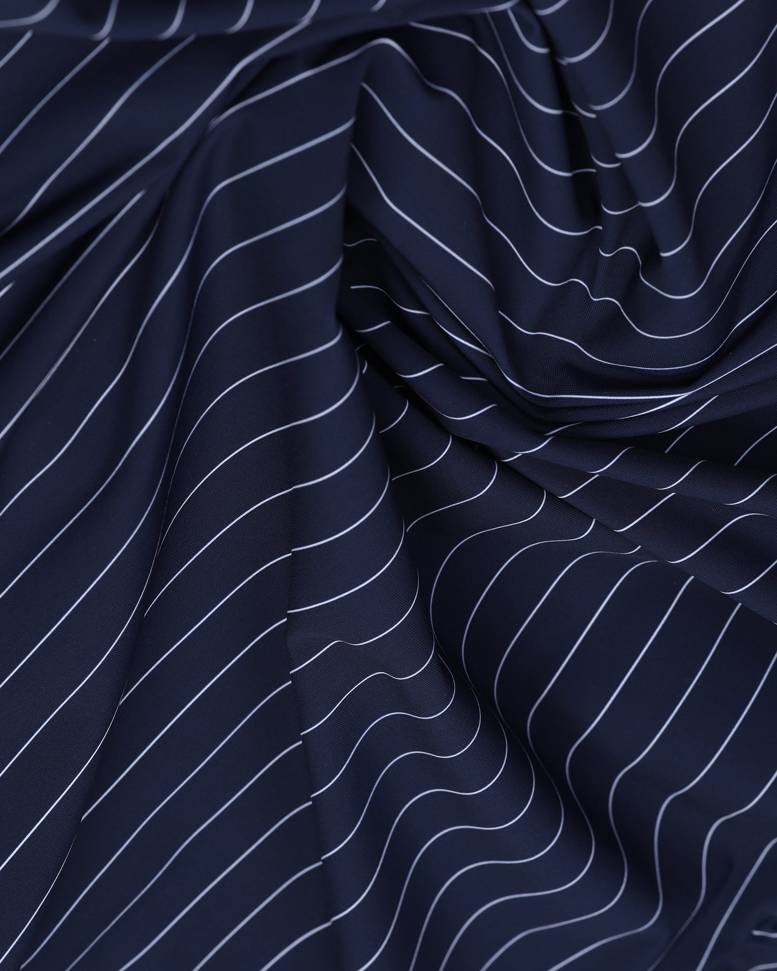 TechPro Formal Half Sleeve Navy Stripe Shirt - Dickins