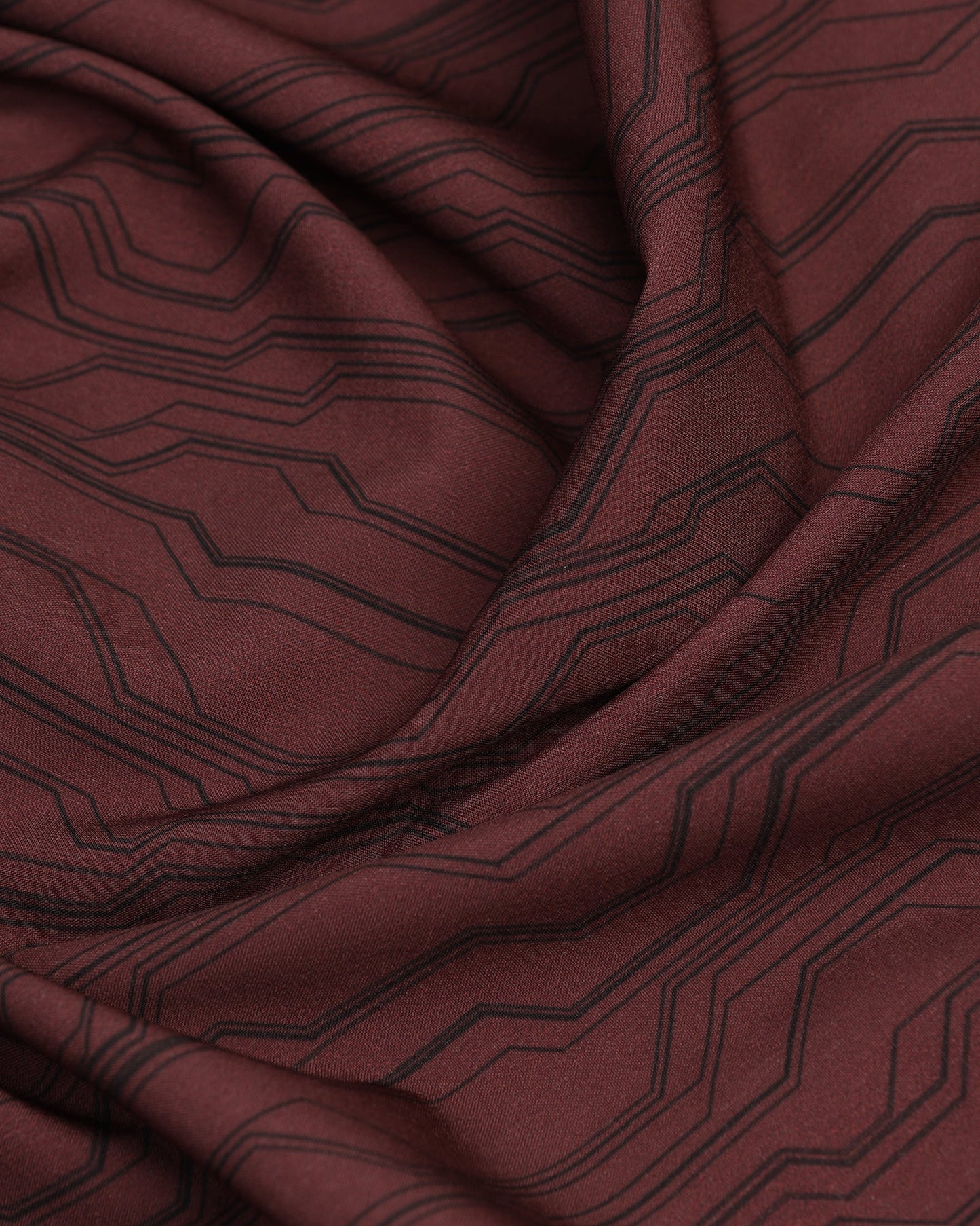 TechPro Formal Half Sleeve Red Printed Shirt - Blade