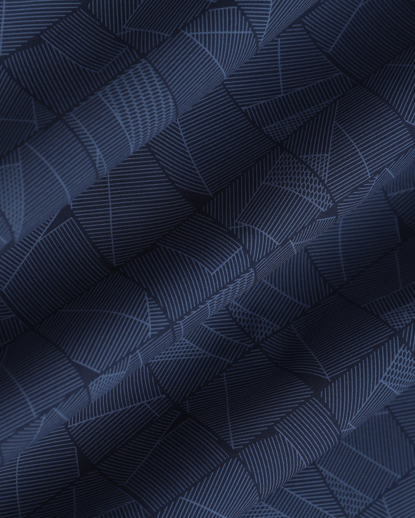 TechPro Formal Navy Printed Shirt - Kyler